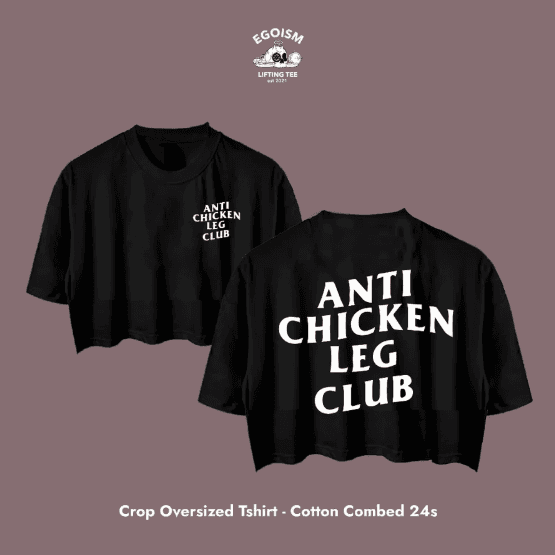 anti chicken leg tshirt