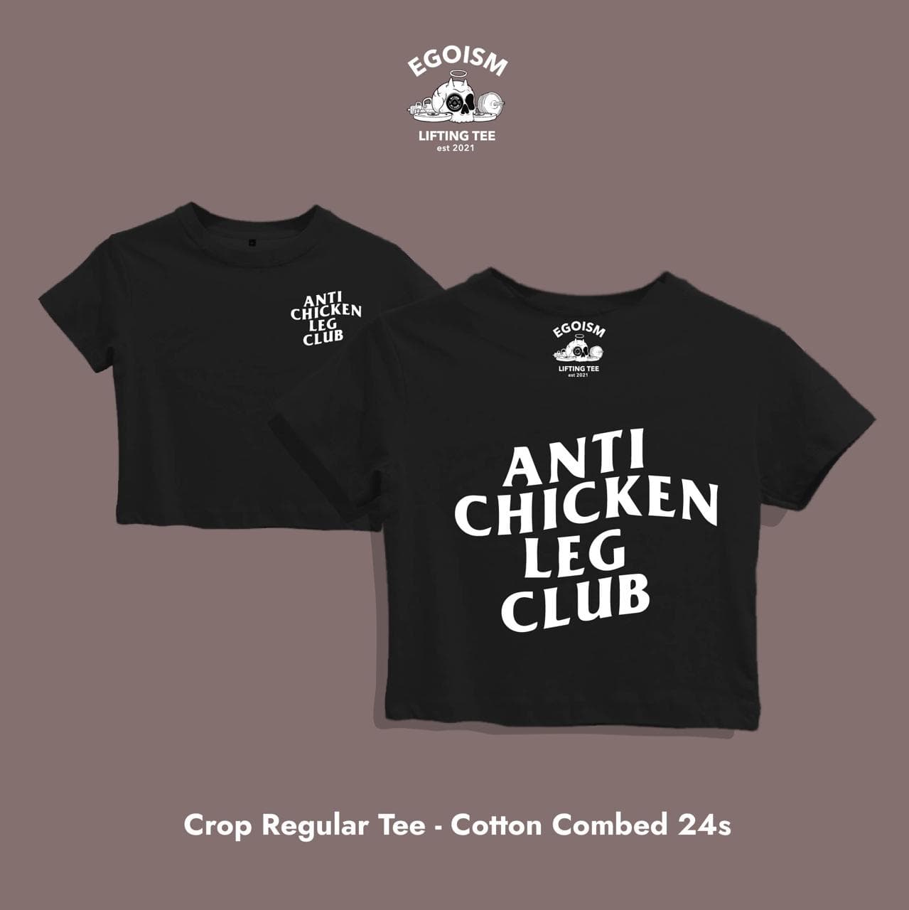 anti chicken leg tshirt 3