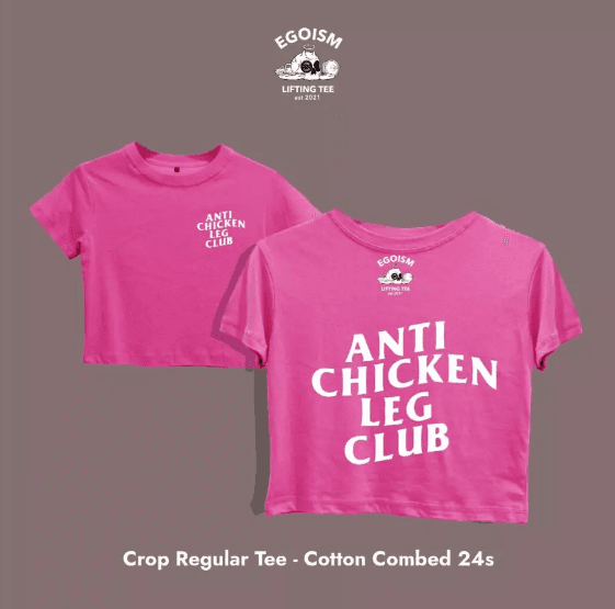 anti chicken leg tshirt 5