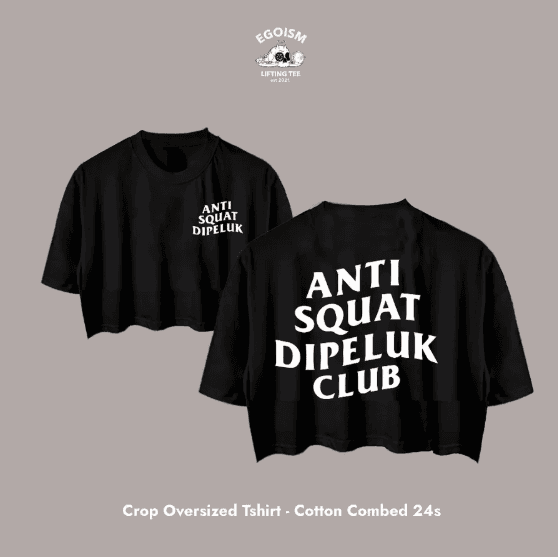 anti squat tshirt