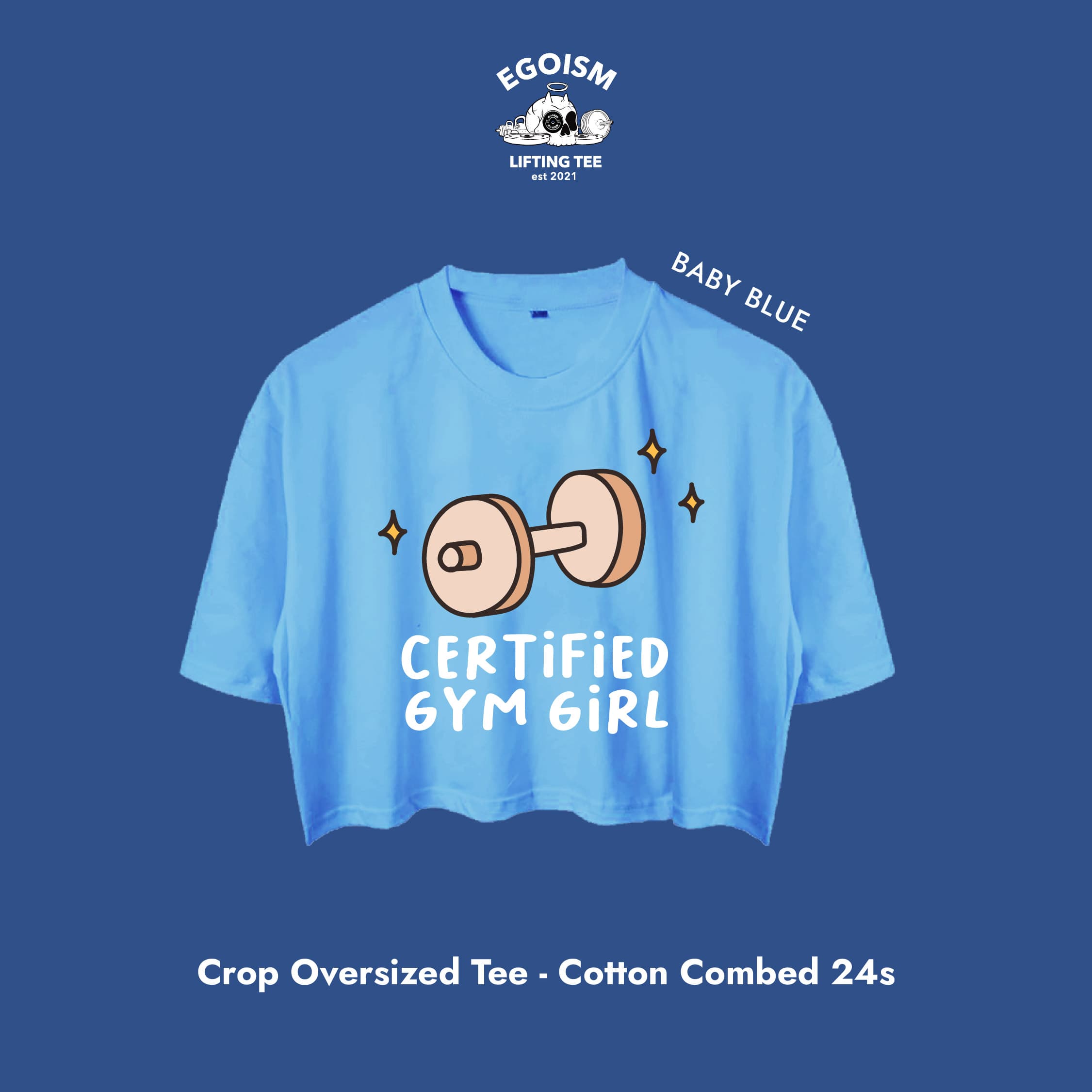 certified gym girl tshirt 2