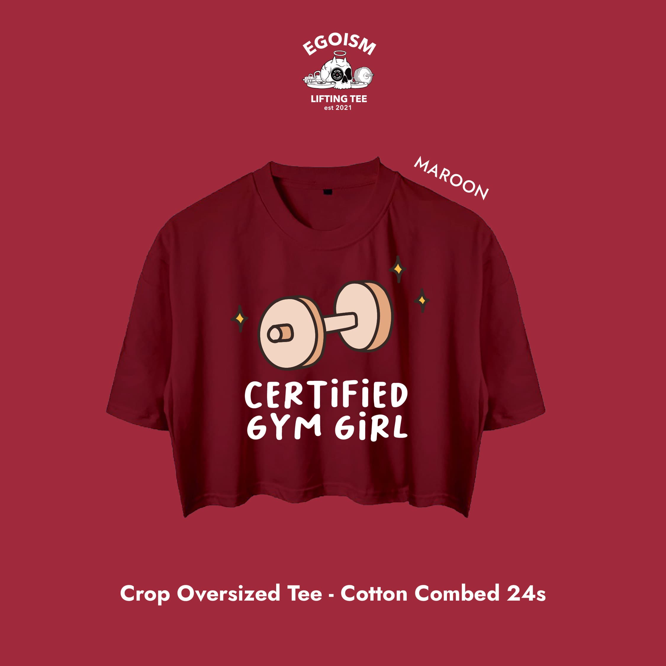 certified gym girl tshirt 5