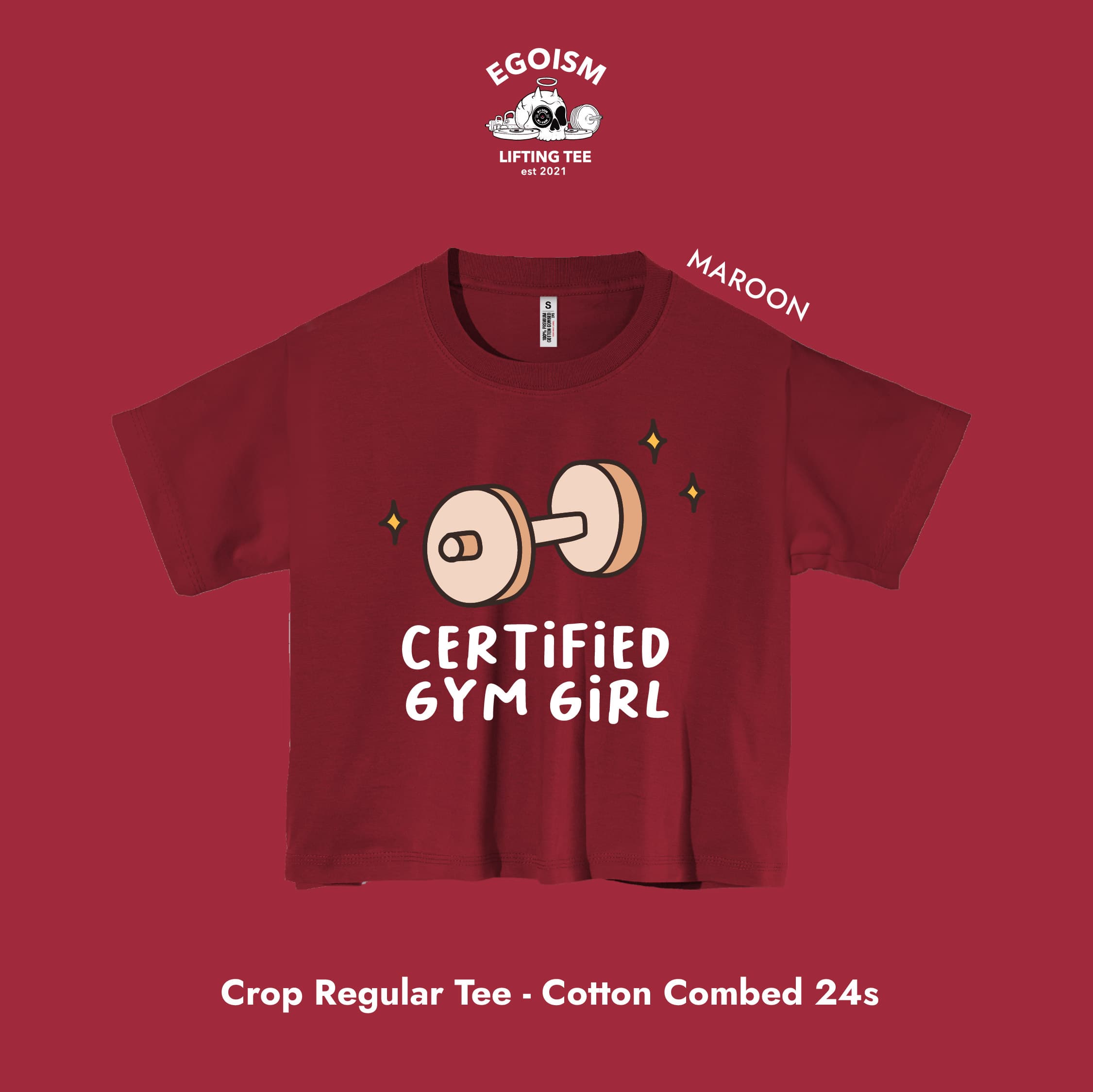 certified gym girl tshirt 22