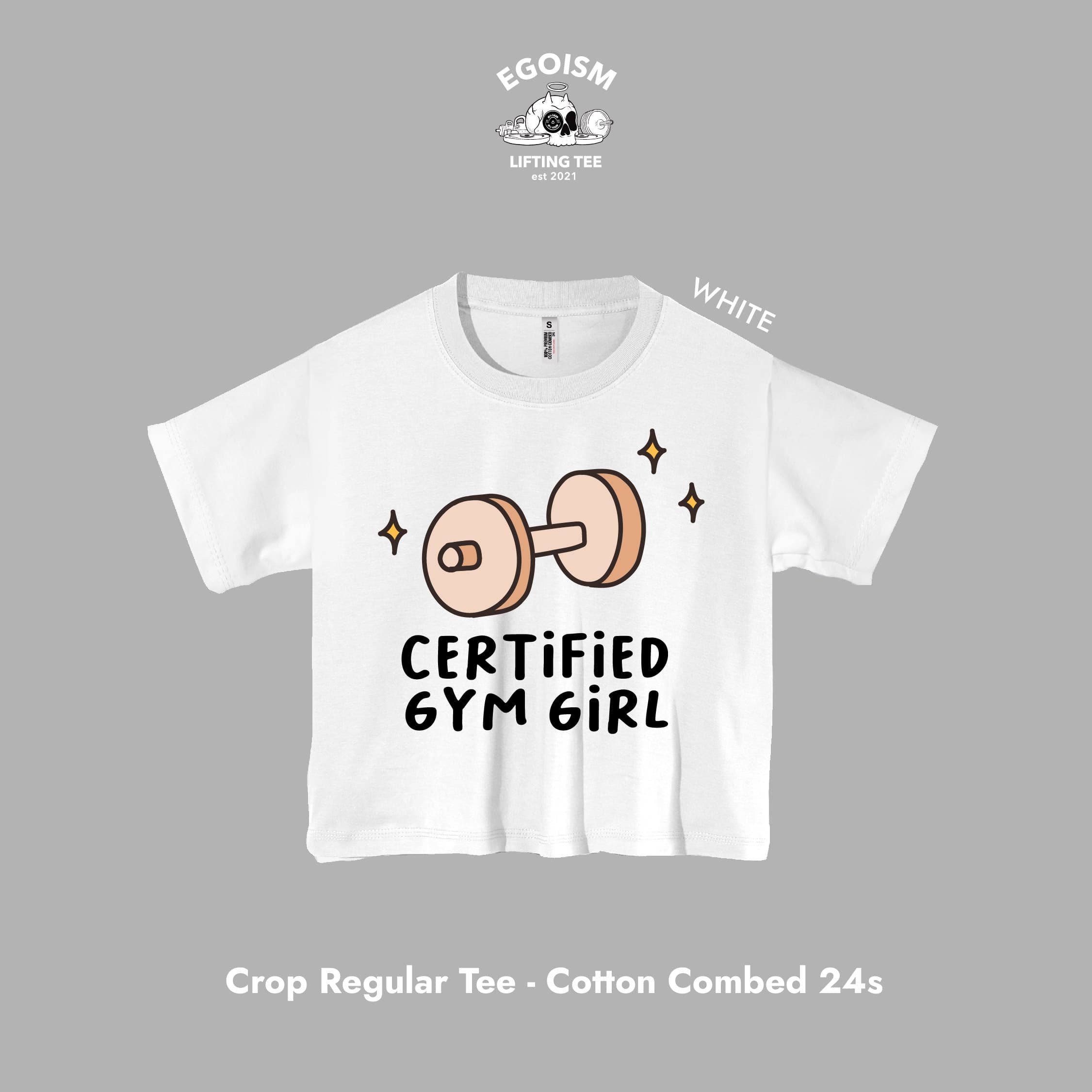 certified gym girl tshirt 23