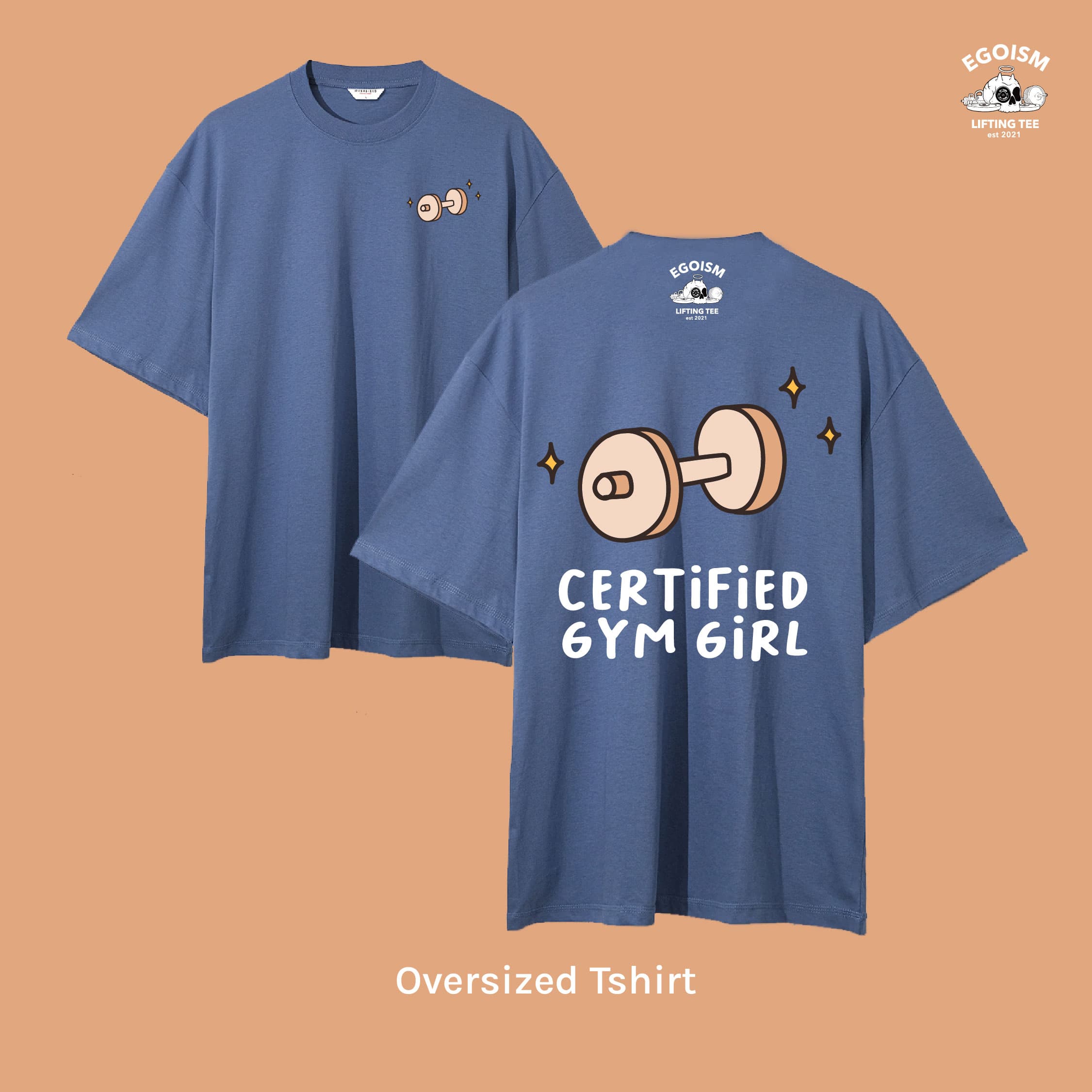 certified gym girl tshirt 34