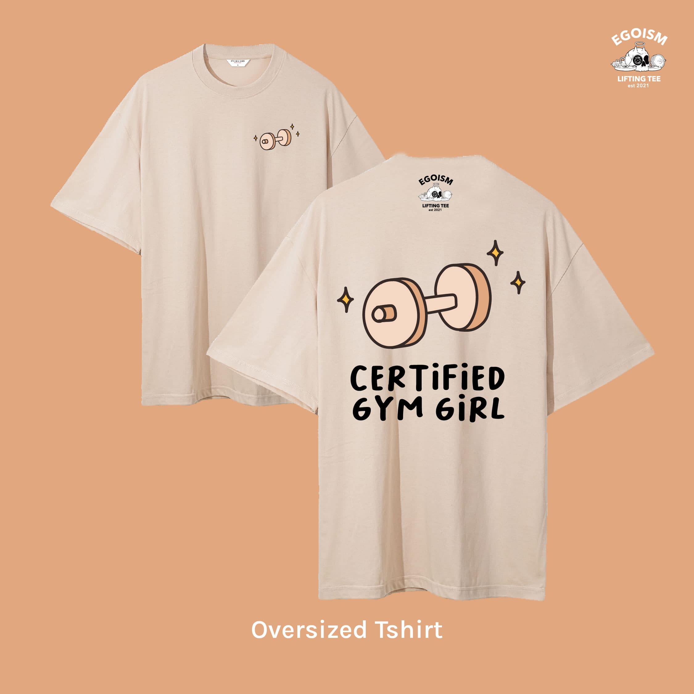 certified gym girl tshirt 38
