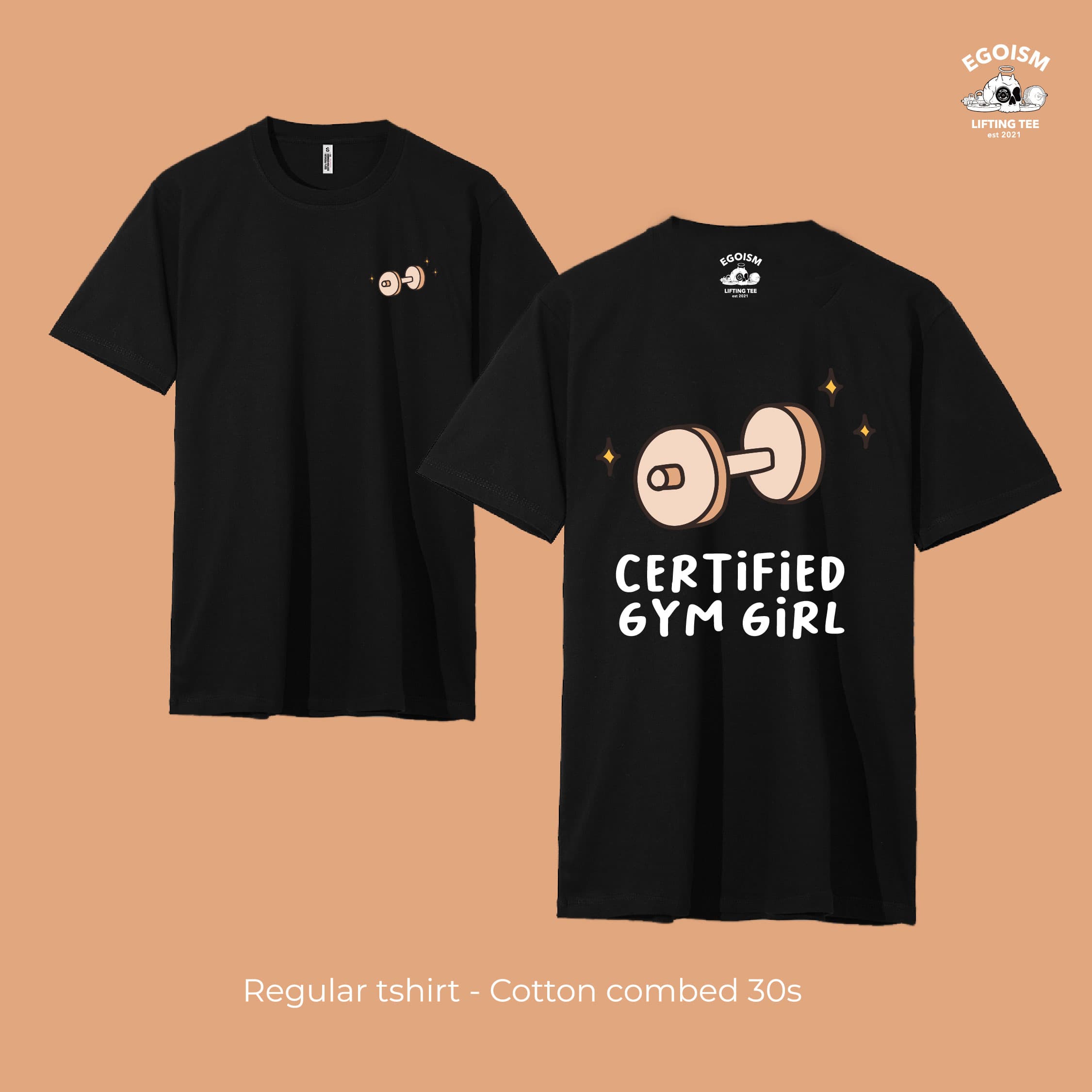 certified gym girl tshirt 44
