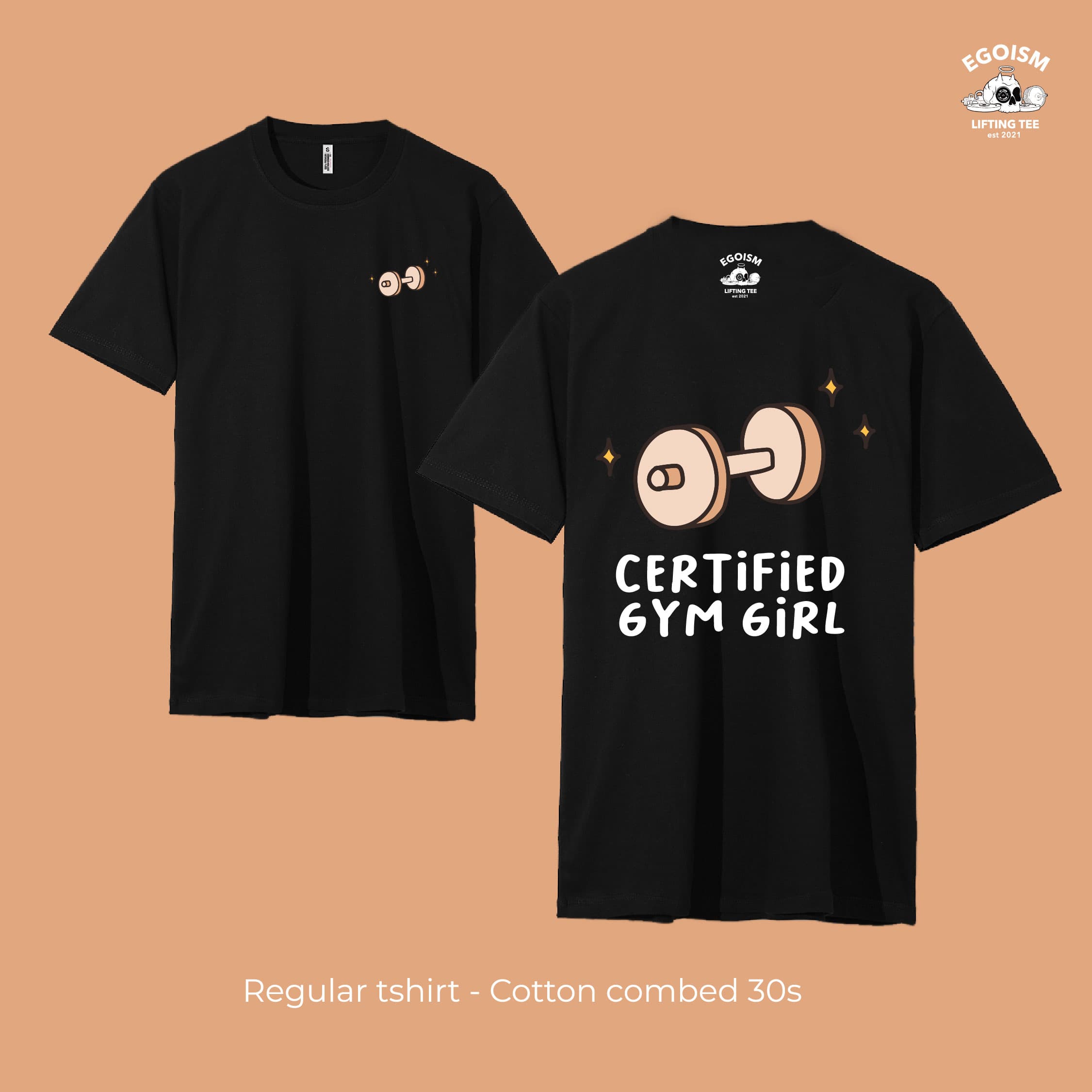certified gym girl tshirt 45