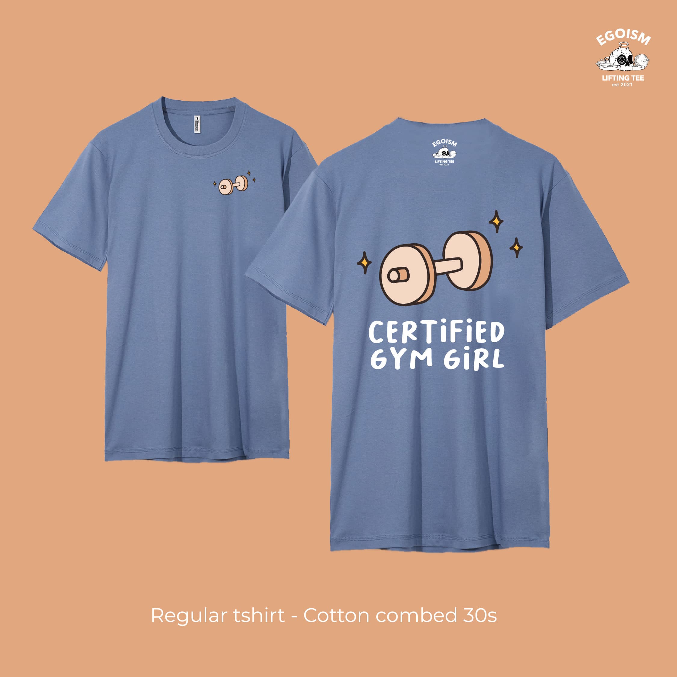 certified gym girl tshirt 54