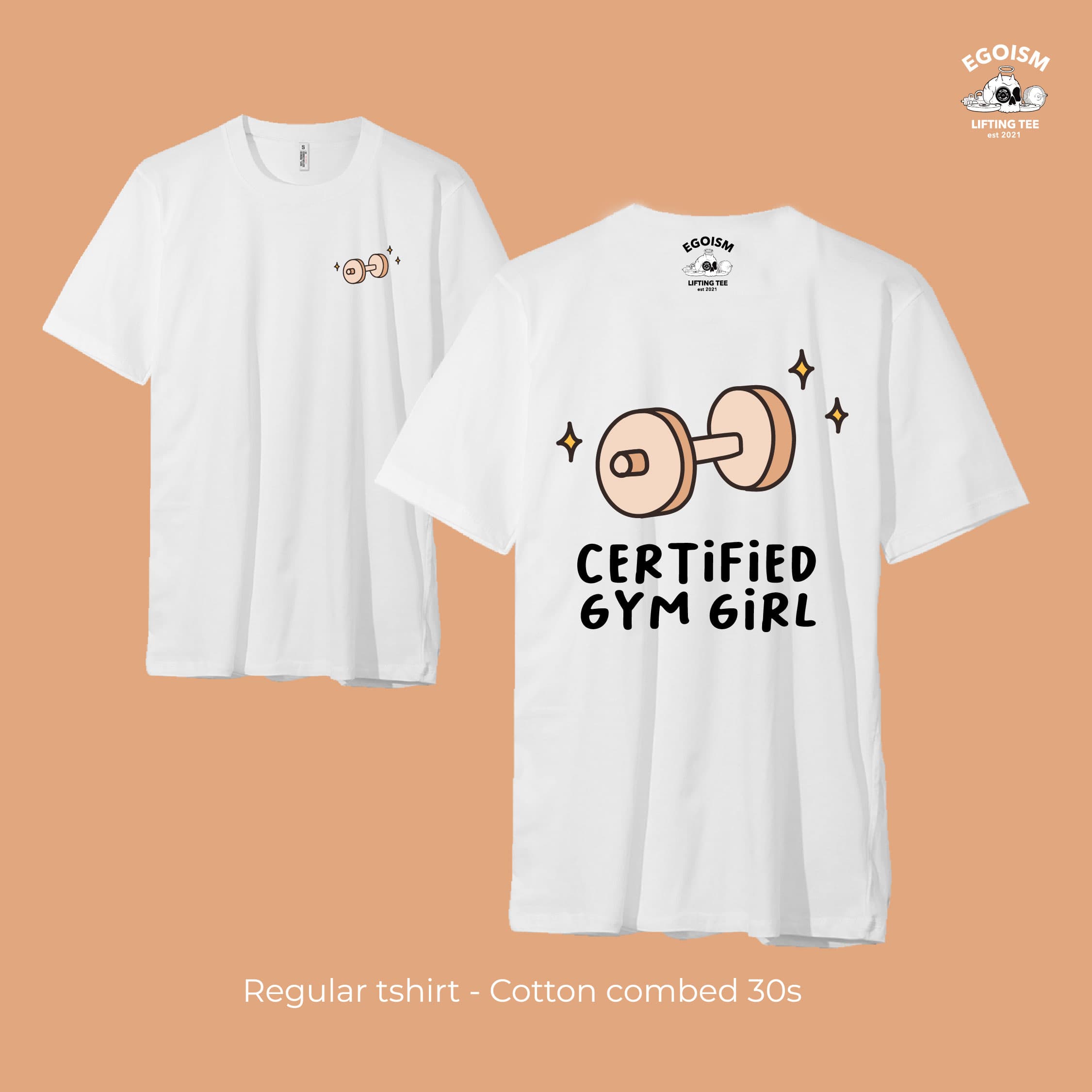 certified gym girl tshirt 64