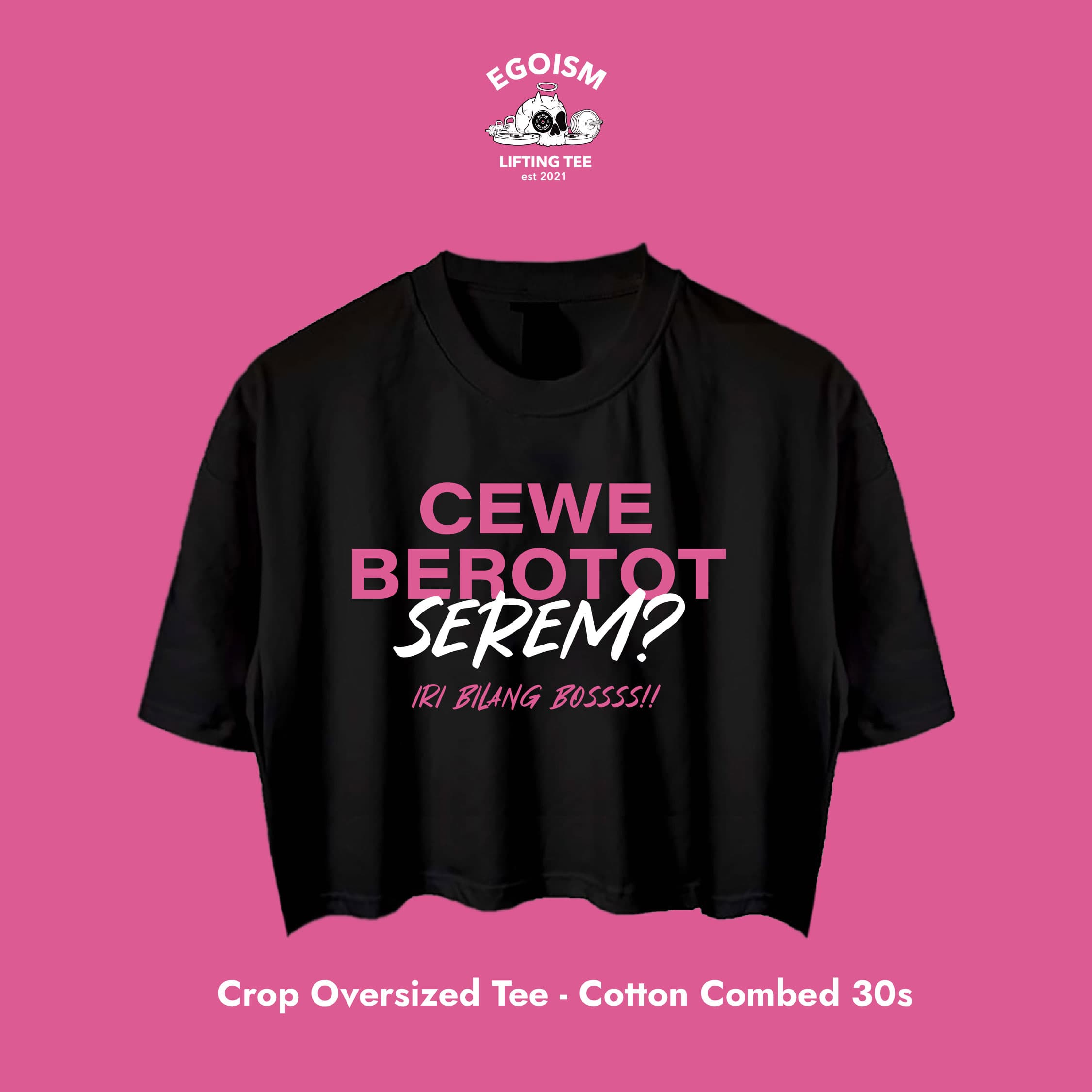 cewe berotot tshirt 2