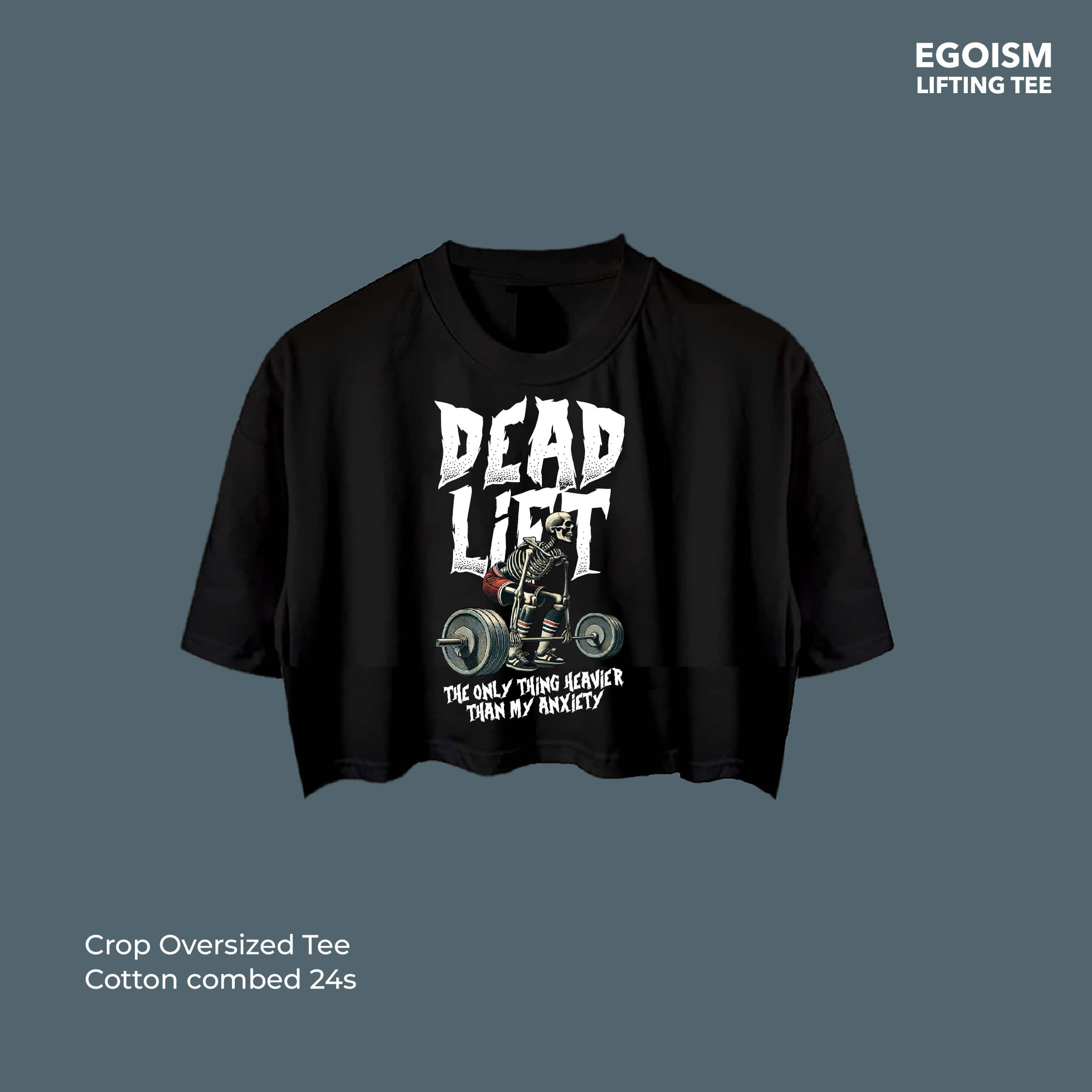 Deadlift anxiety tshirt 2