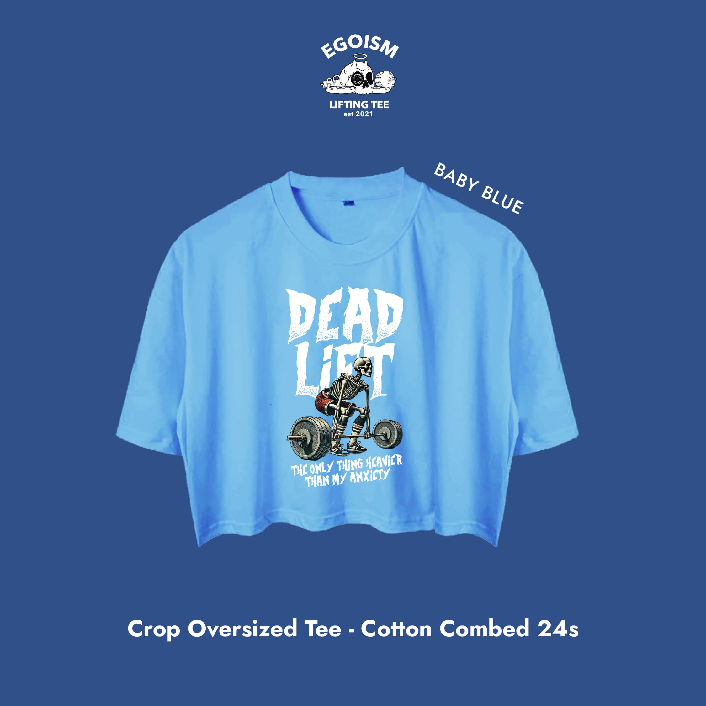 Deadlift anxiety tshirt 3