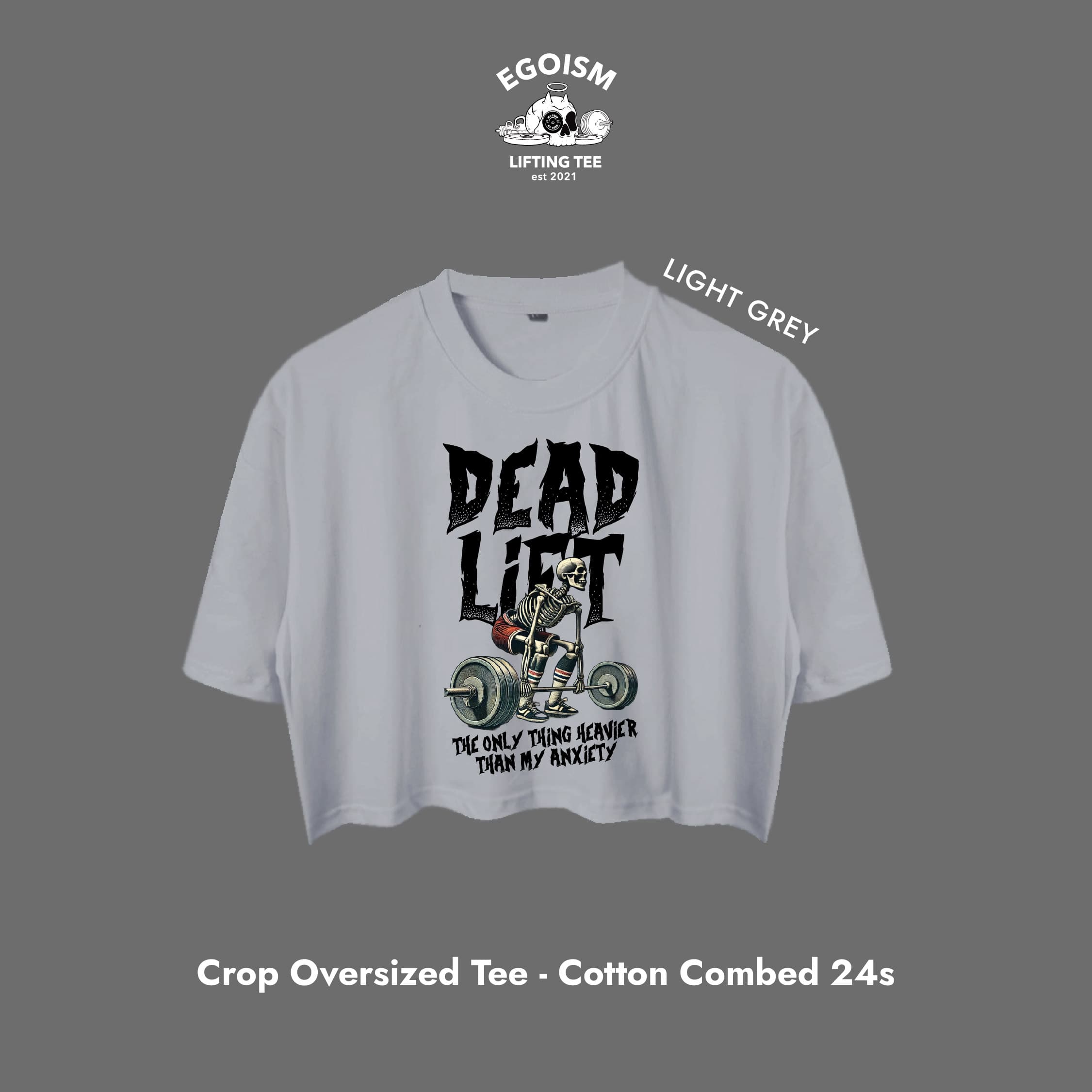 Deadlift anxiety tshirt 4