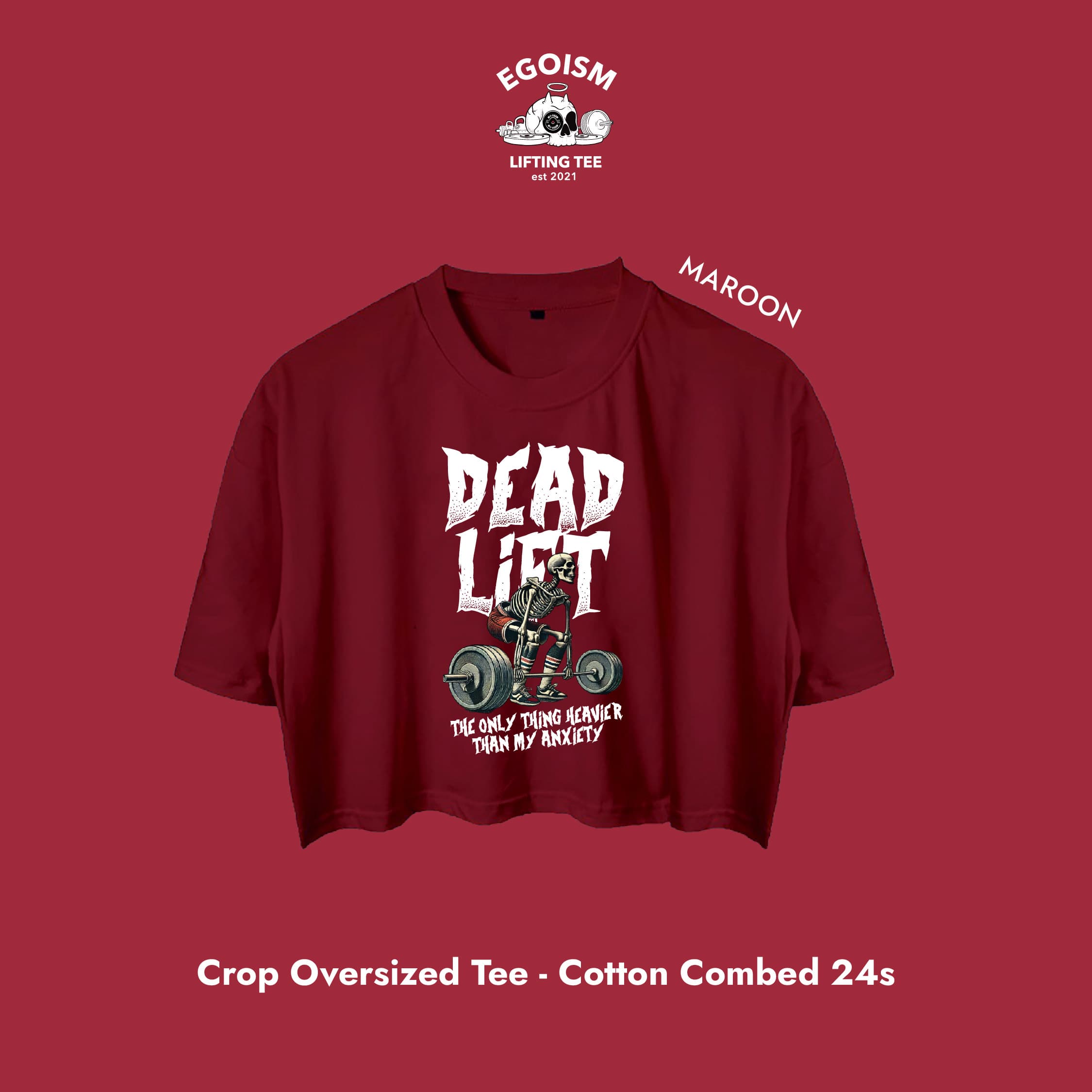 Deadlift anxiety tshirt 5