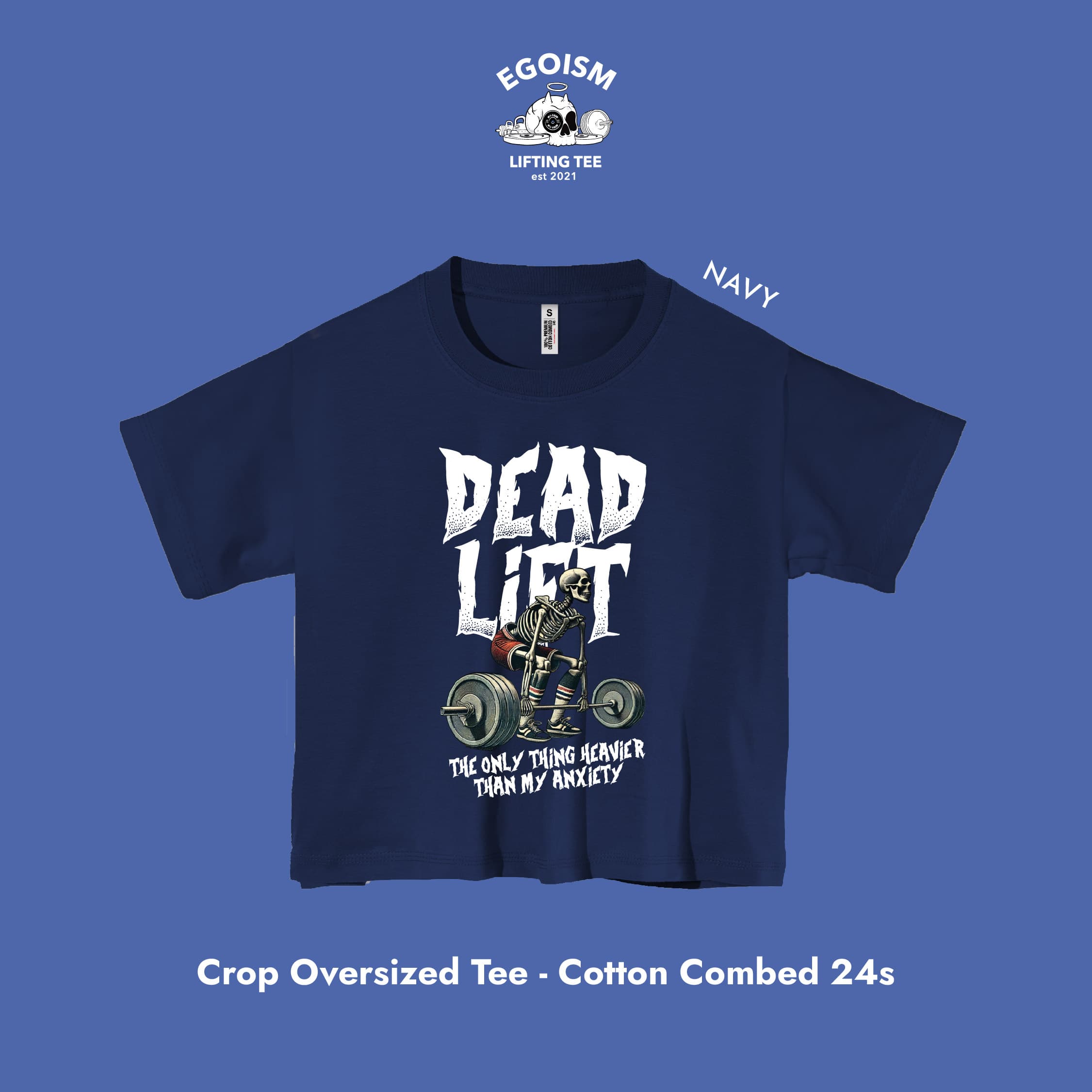 Deadlift anxiety tshirt 6