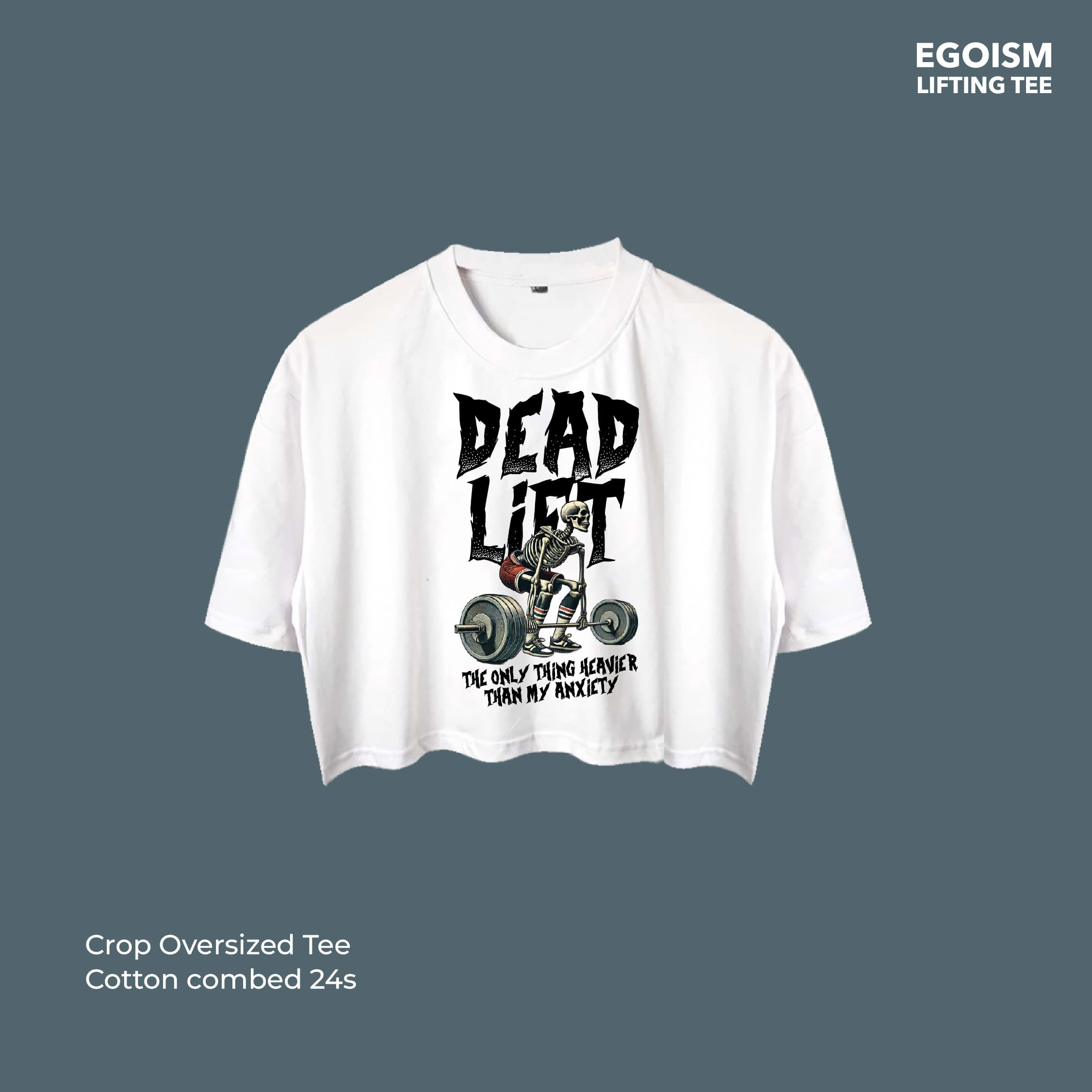 Deadlift anxiety tshirt 8