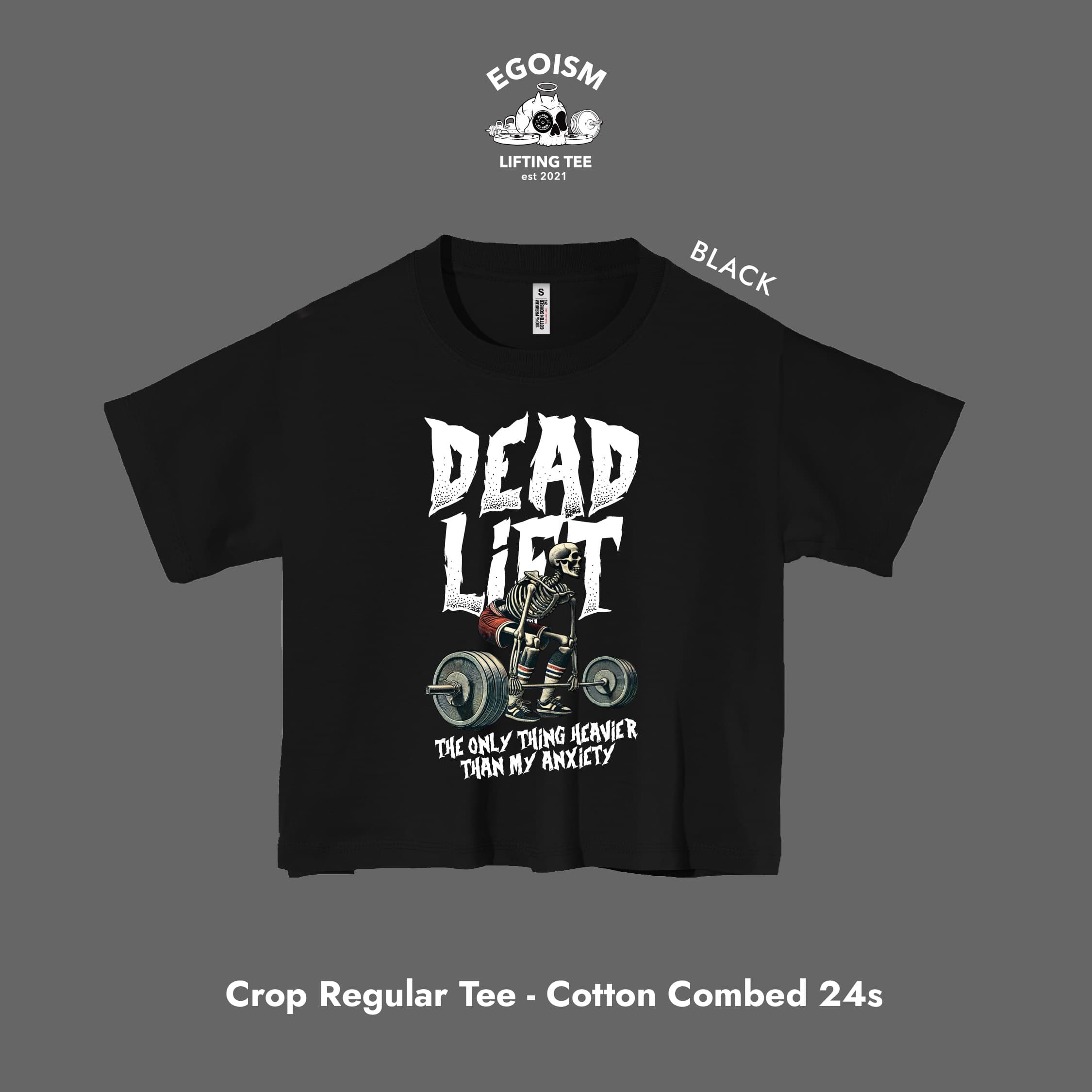 Deadlift anxiety tshirt 9