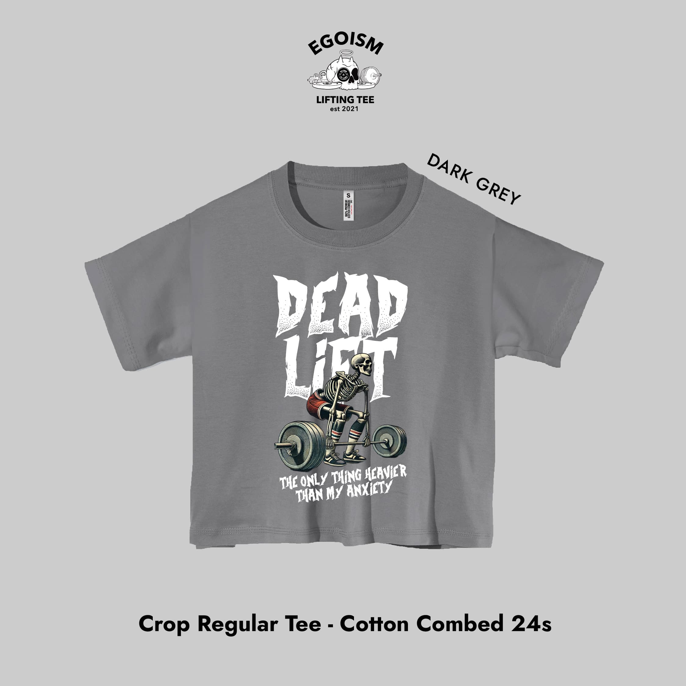 Deadlift anxiety tshirt 12