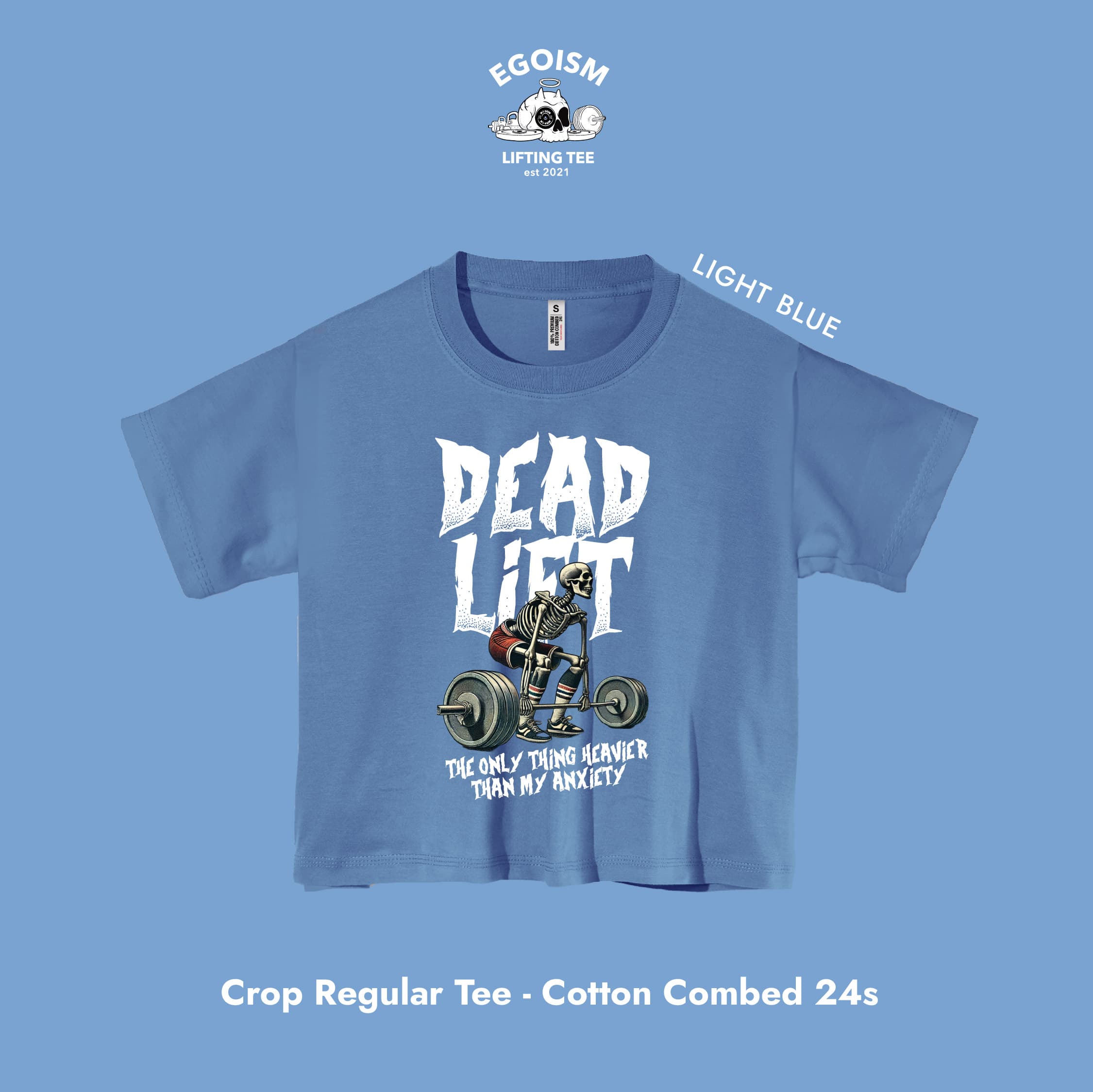 Deadlift anxiety tshirt 14