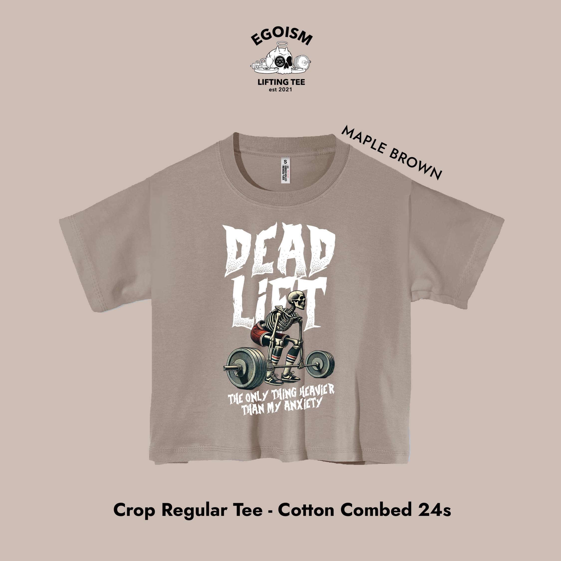 Deadlift anxiety tshirt 18