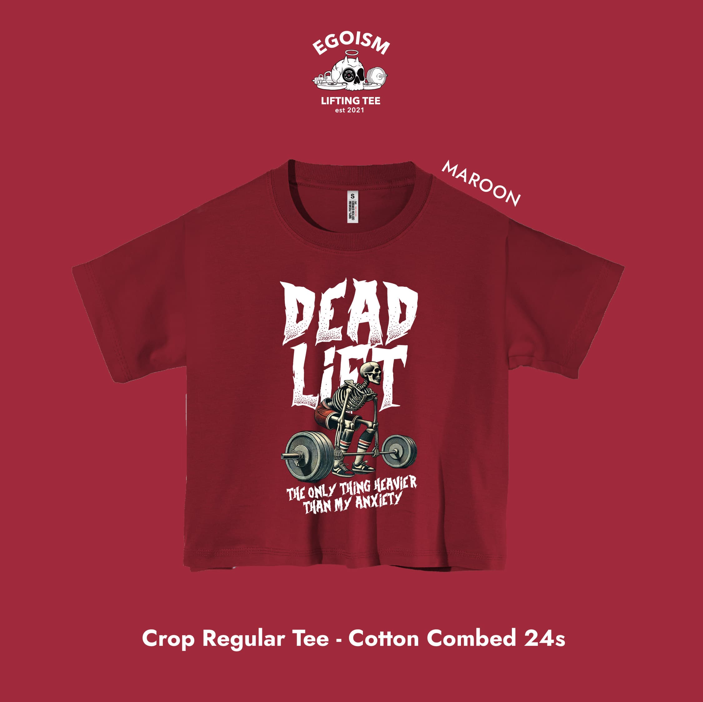 Deadlift anxiety tshirt 21