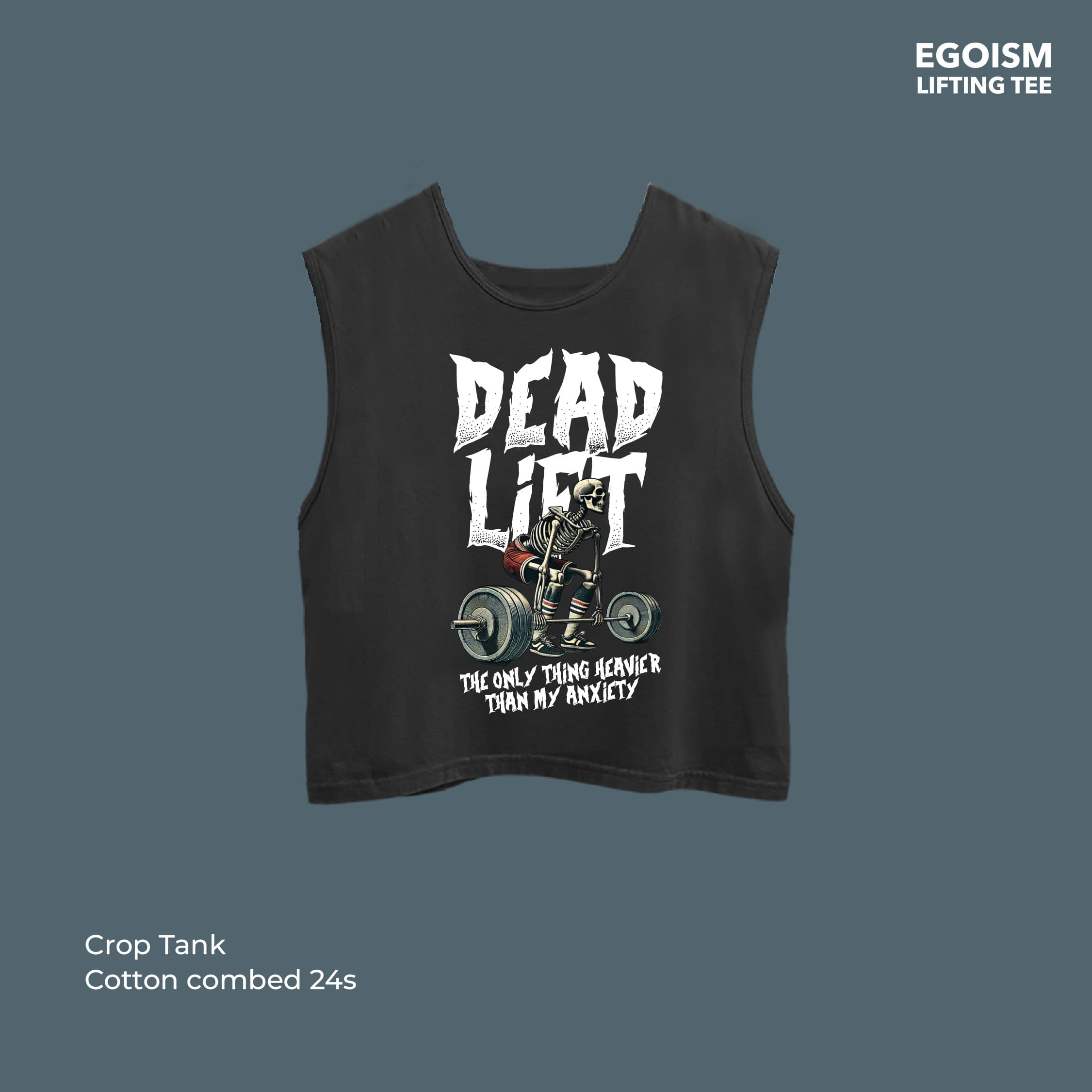 Deadlift anxiety tshirt 23