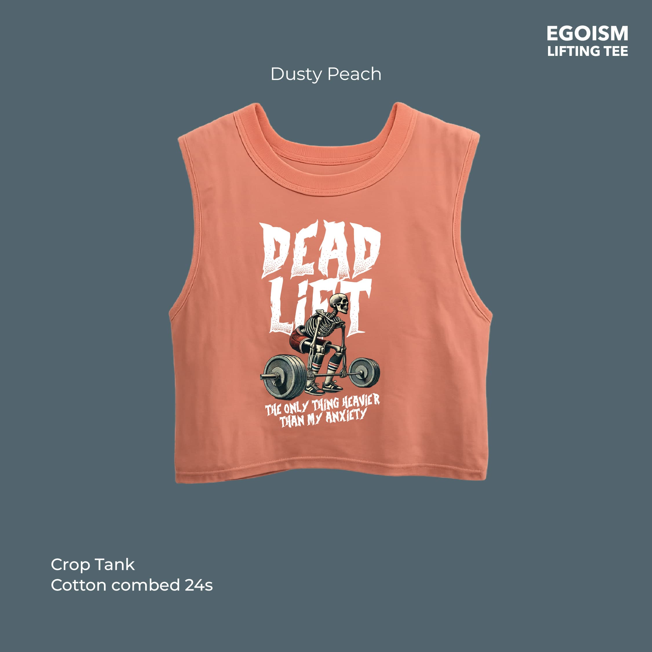 Deadlift anxiety tshirt 25