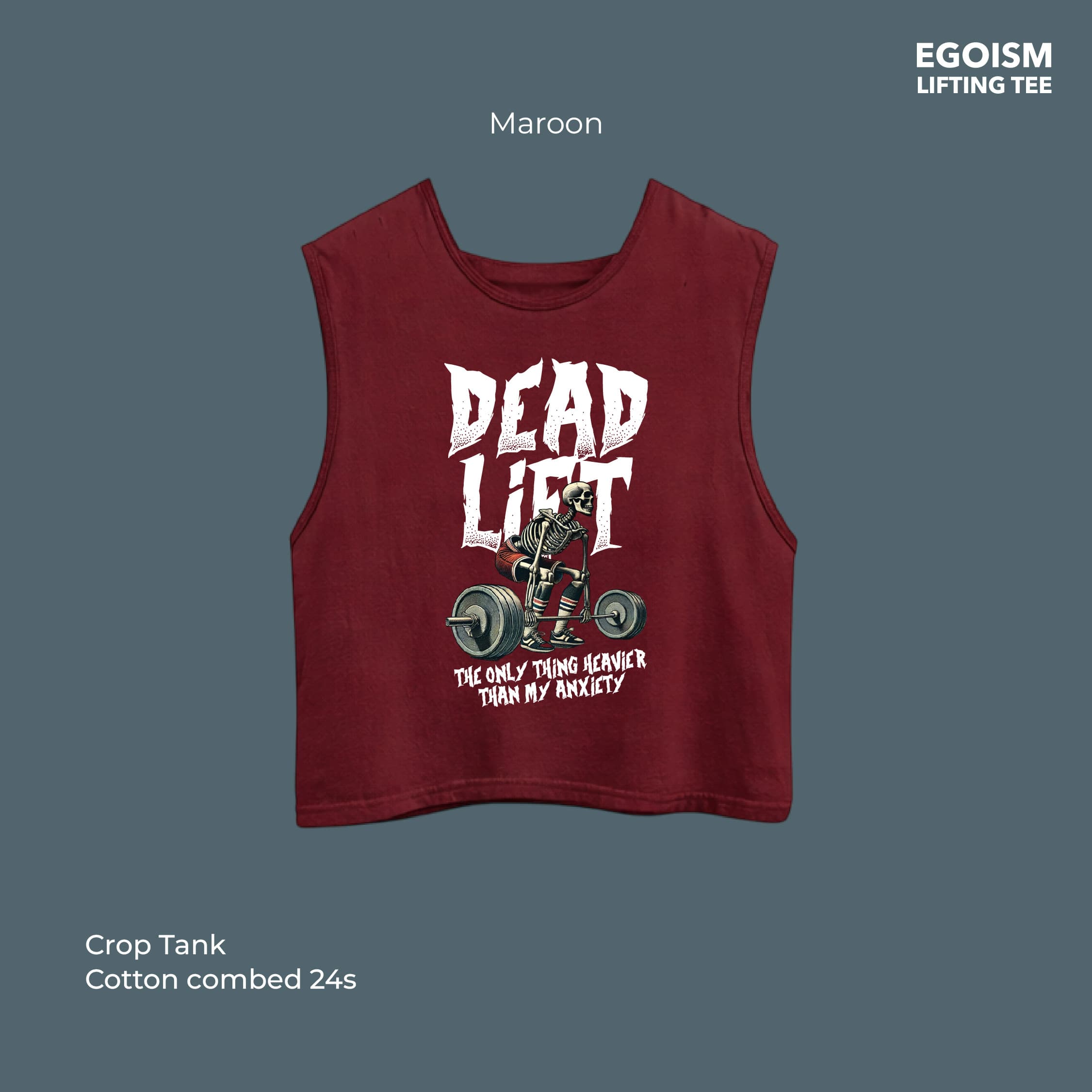 Deadlift anxiety tshirt 26