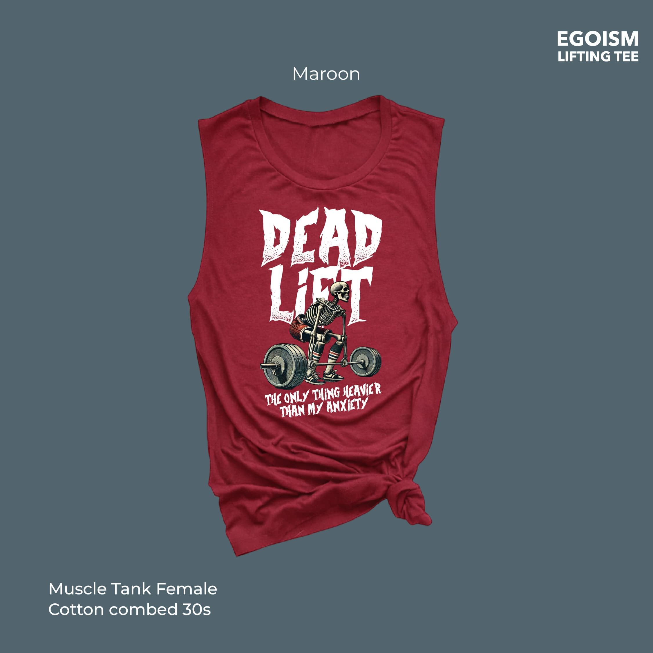 Deadlift anxiety tshirt 31