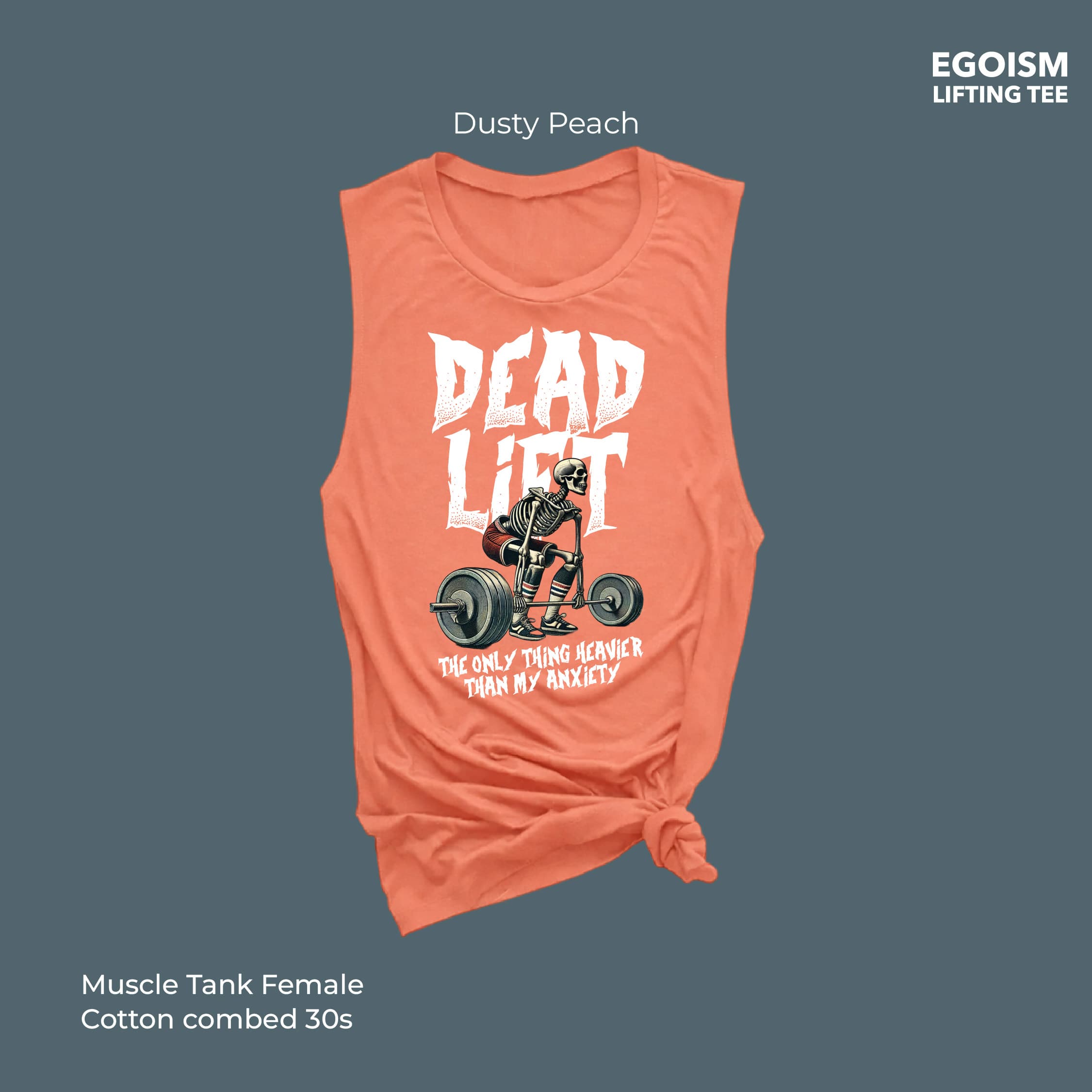 Deadlift anxiety tshirt 33
