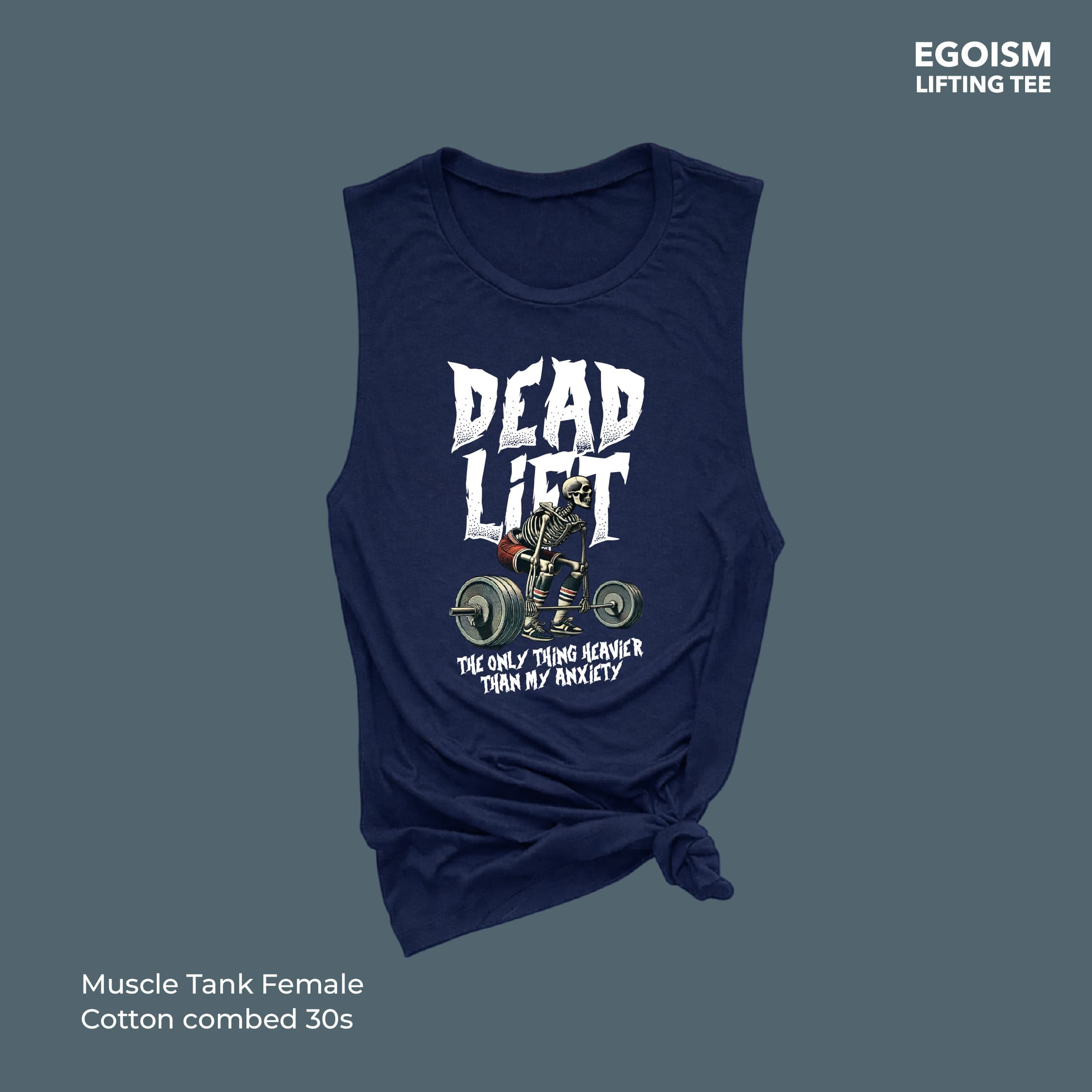 Deadlift anxiety tshirt 34