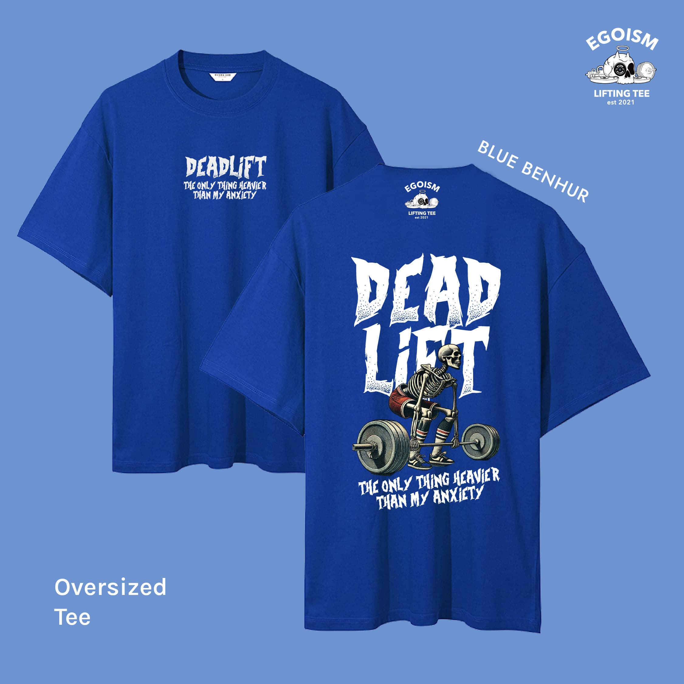 Deadlift anxiety tshirt 39