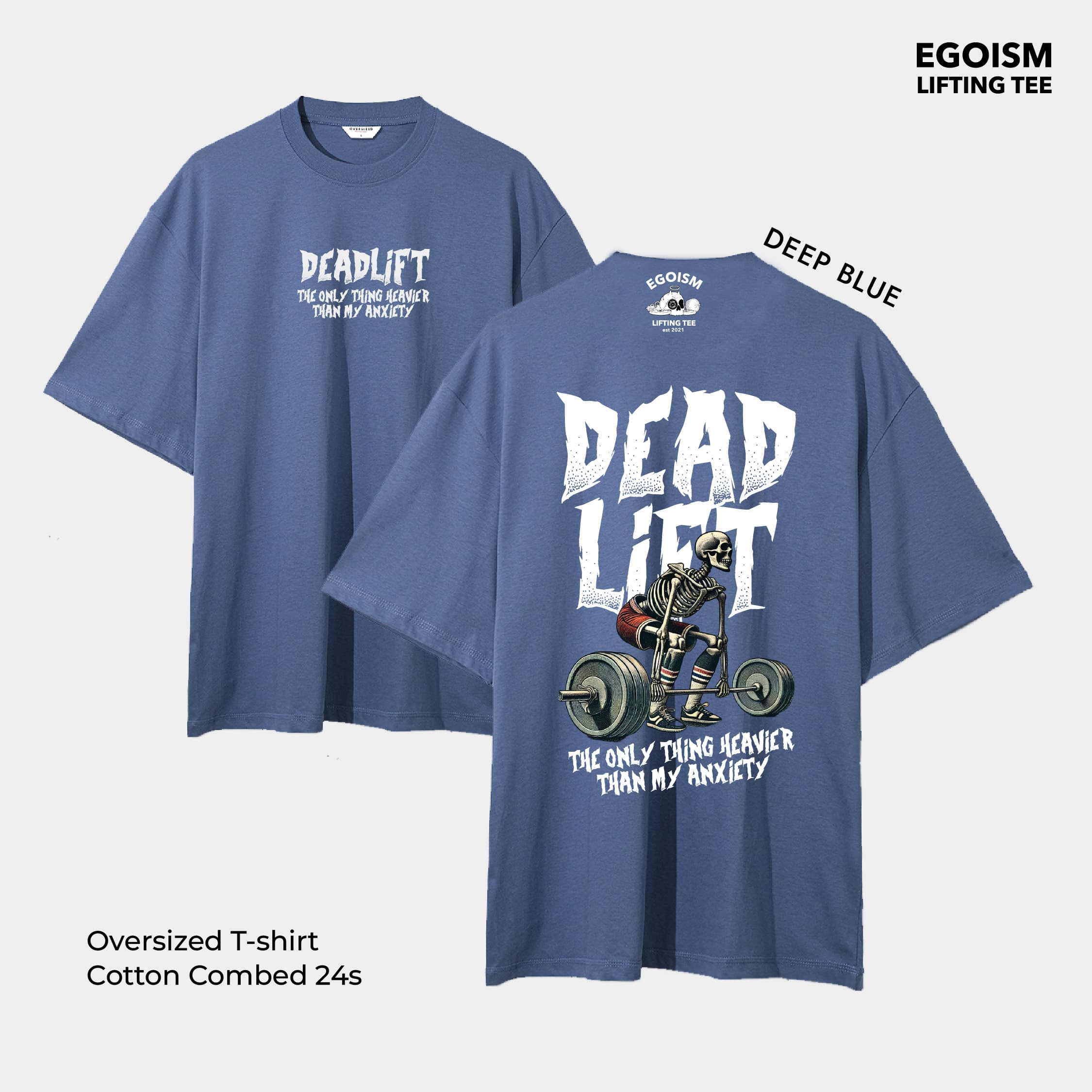Deadlift anxiety tshirt 41