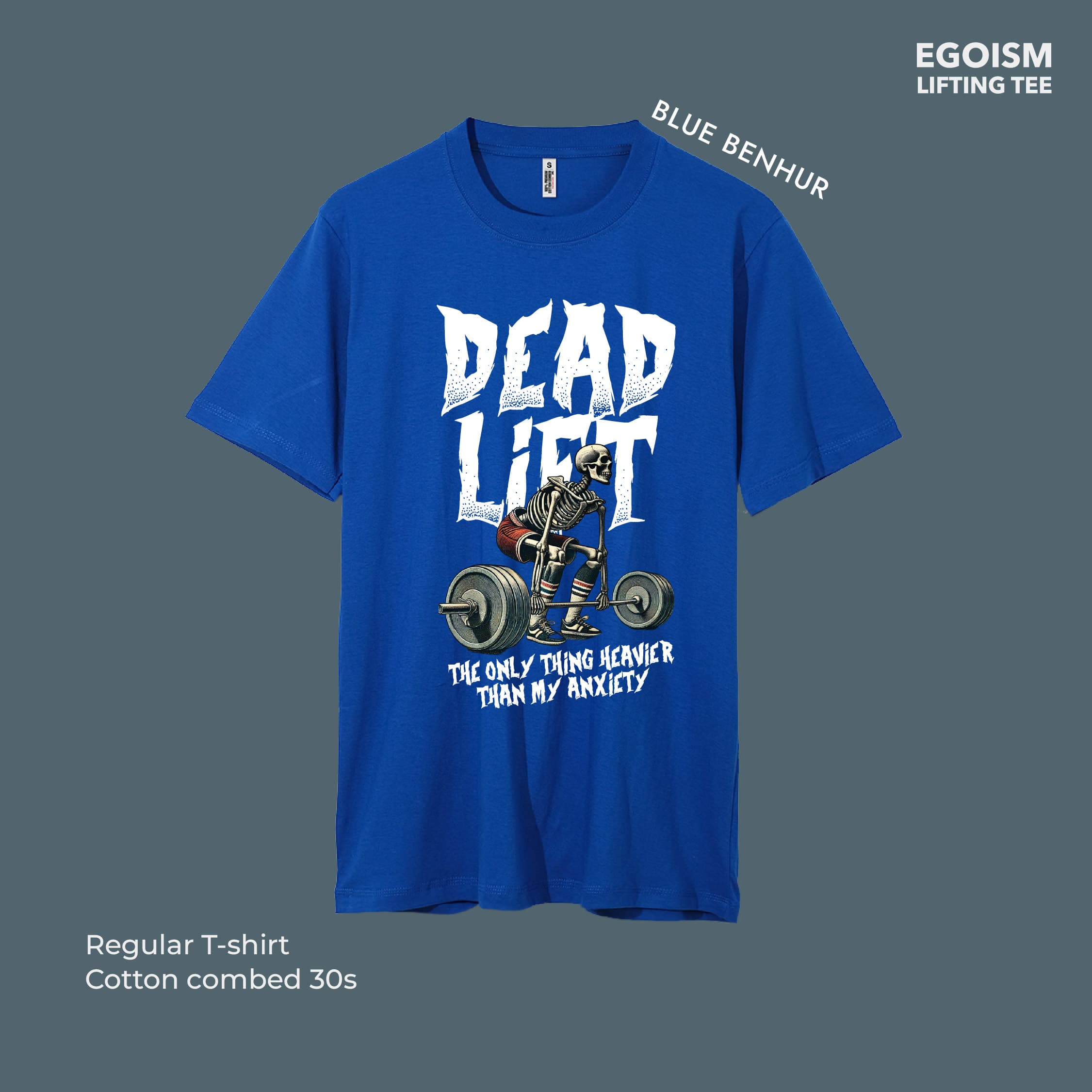 Deadlift anxiety tshirt 52