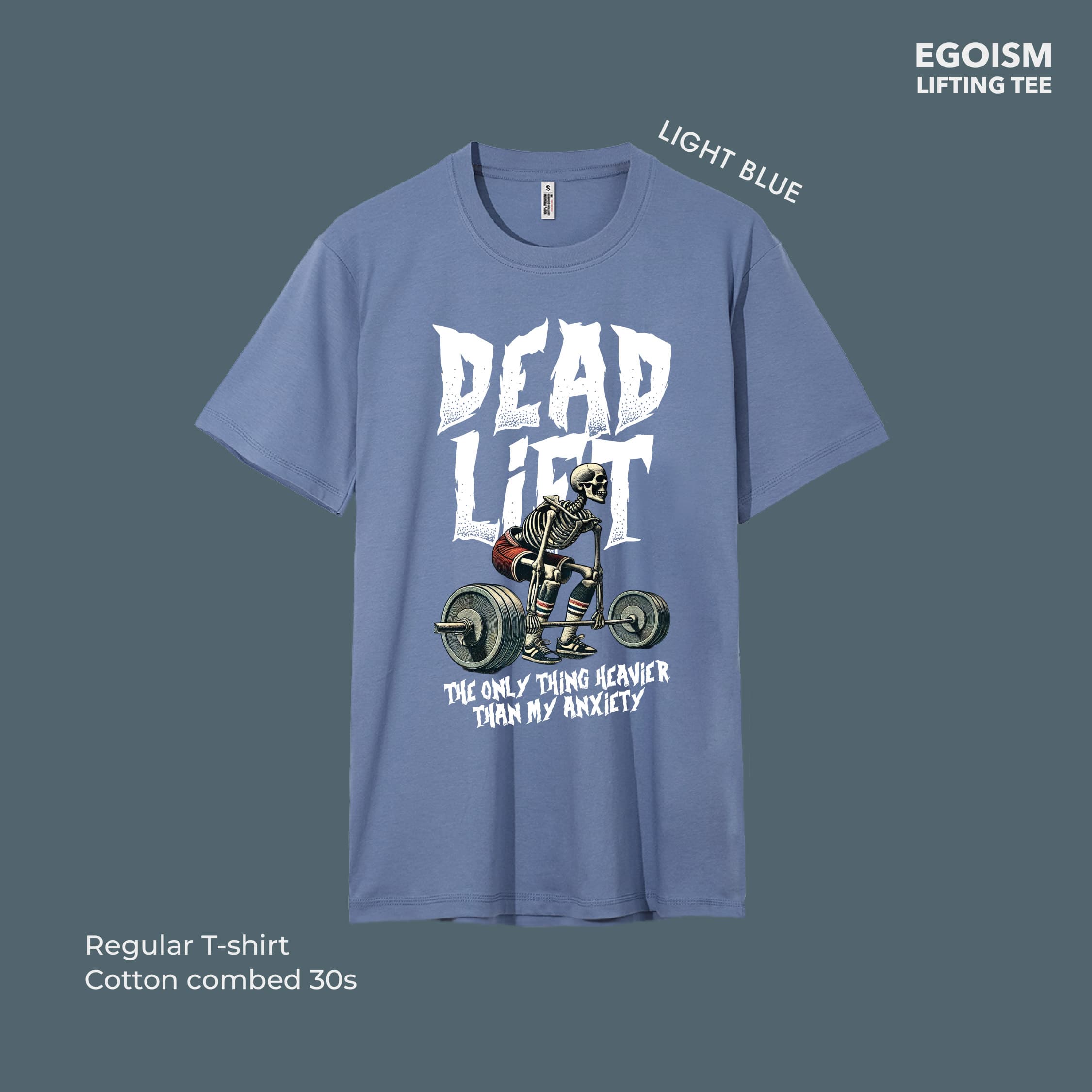 Deadlift anxiety tshirt 53