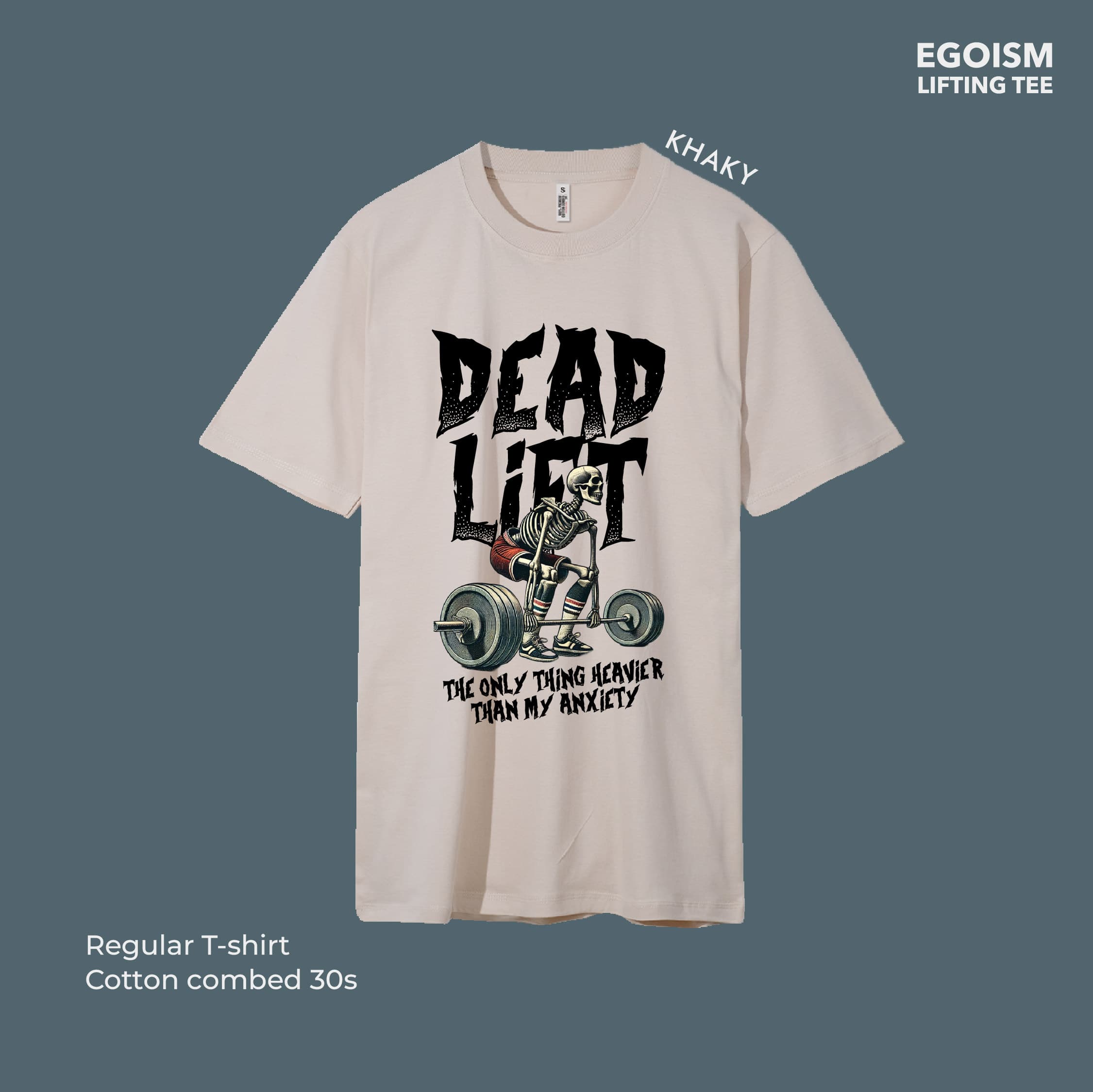 Deadlift anxiety tshirt 56