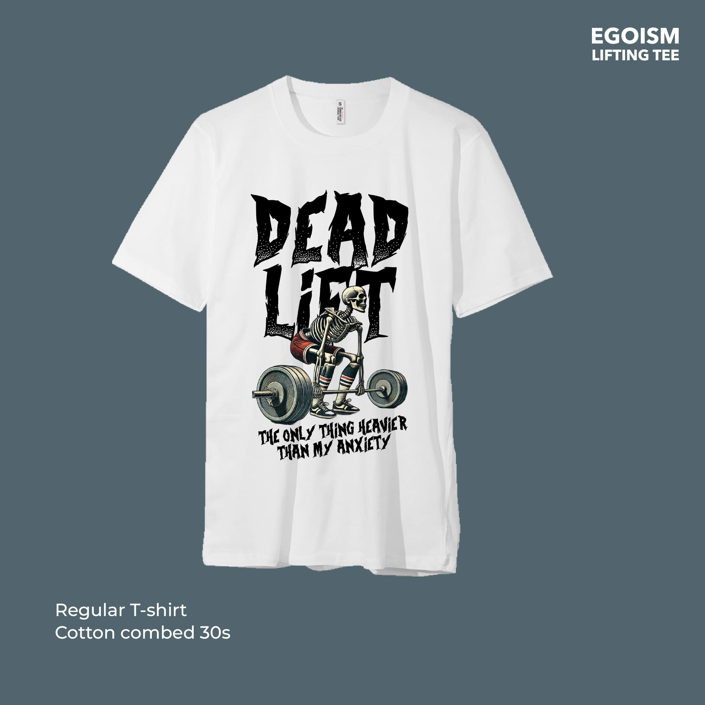Deadlift anxiety tshirt 57