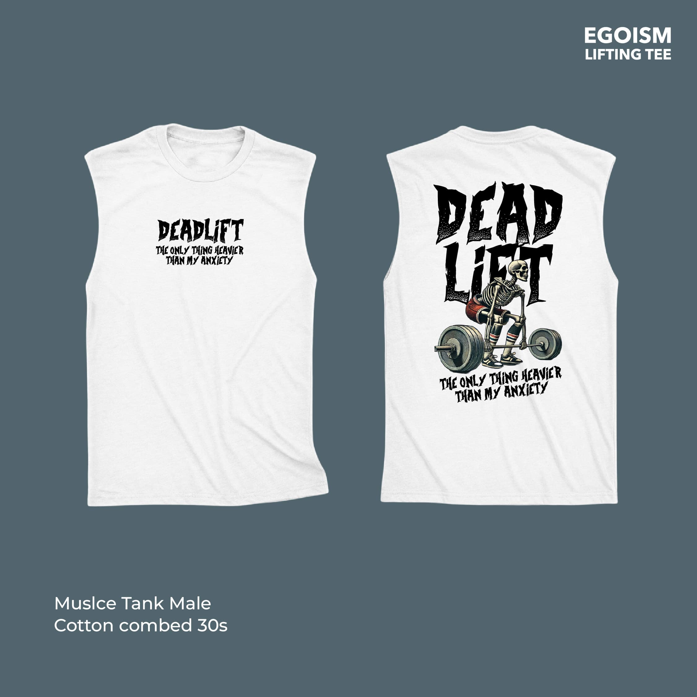 Deadlift anxiety tshirt 58