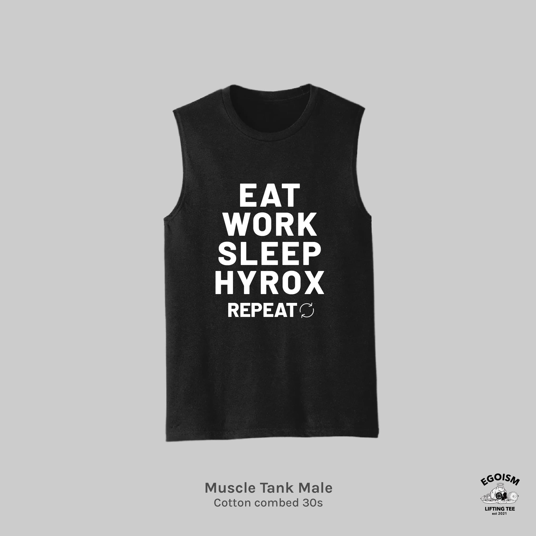 EAT SLEEP HYROX - MUSCLE TANK