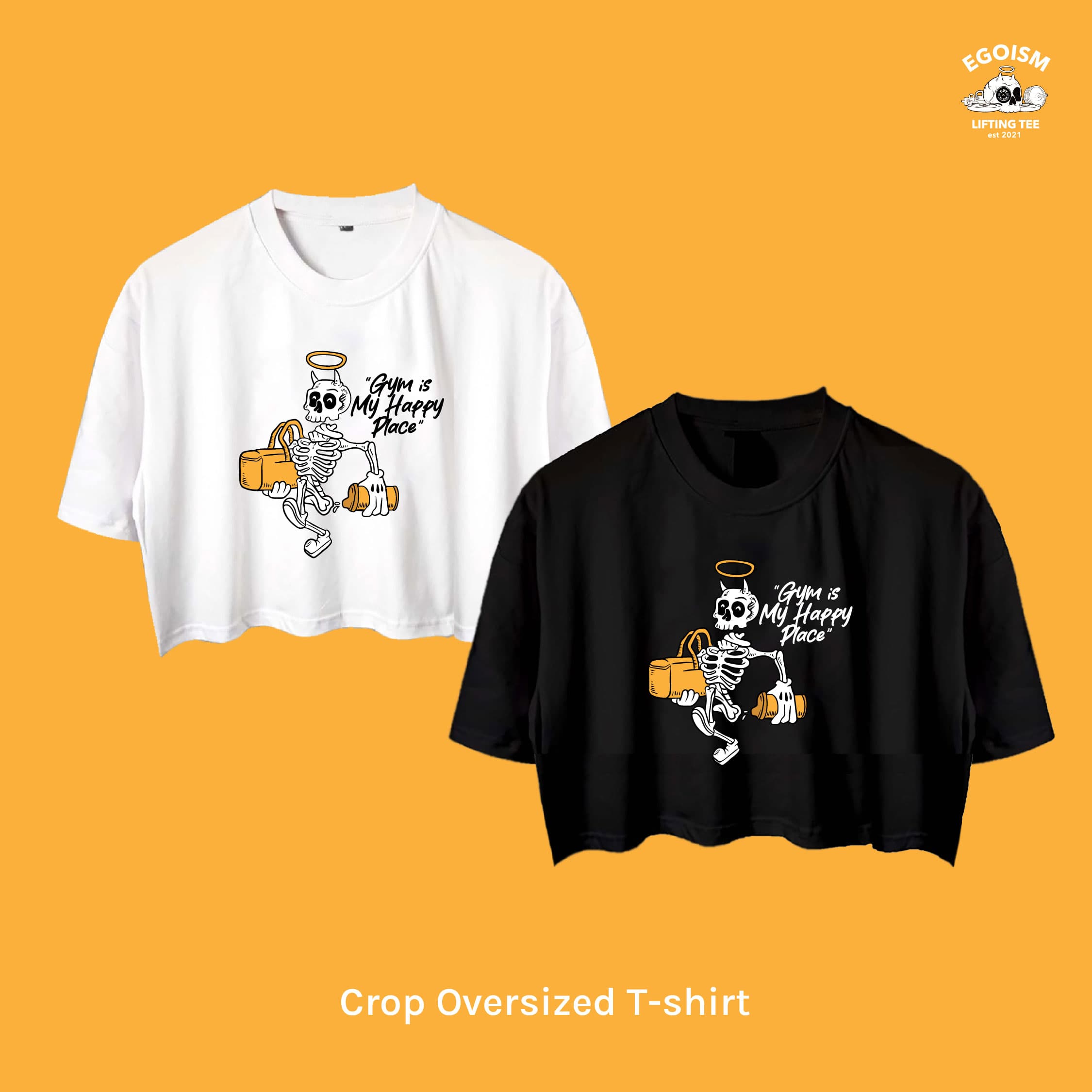 gym is my happyplace tshirt 2
