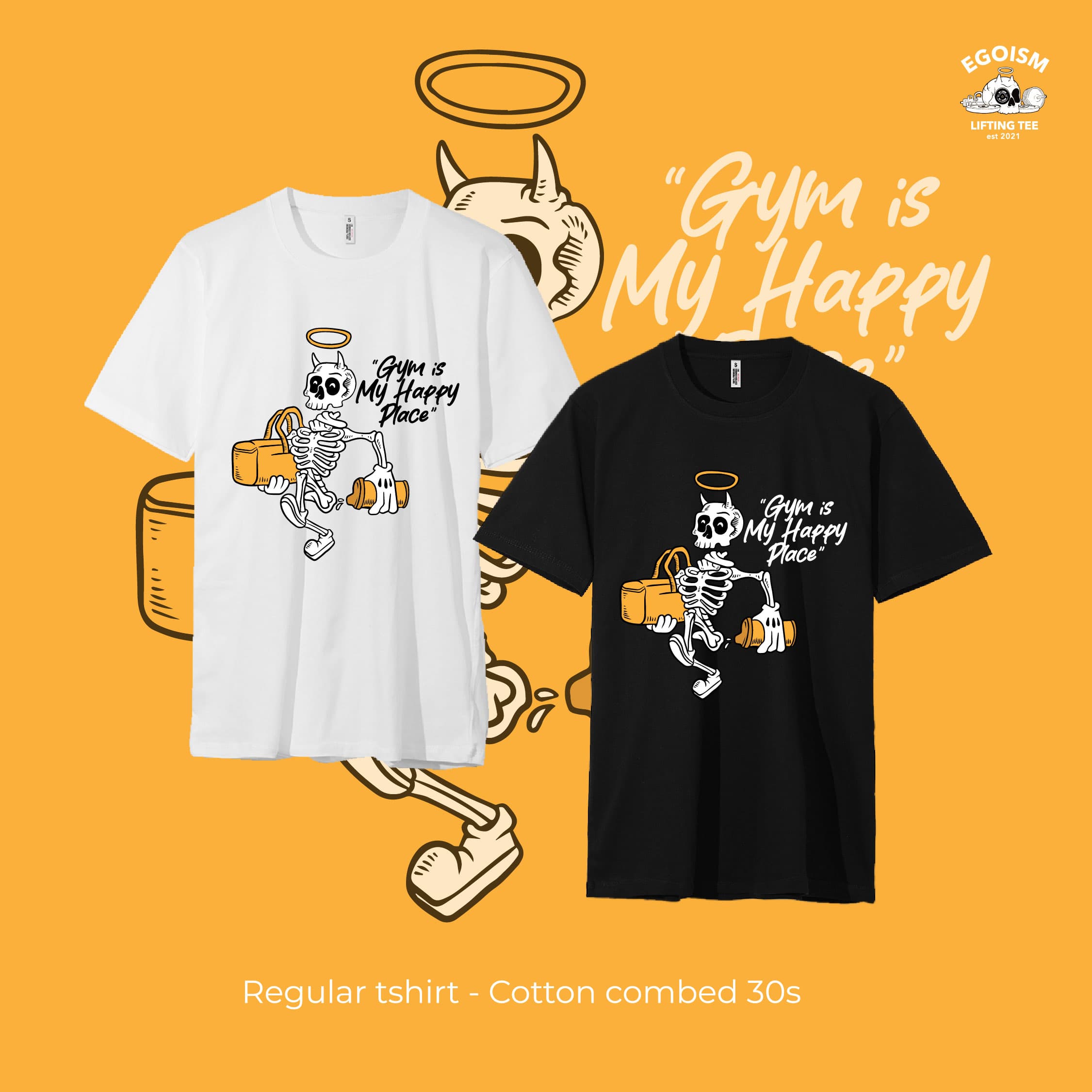 gym is my happyplace tshirt 25