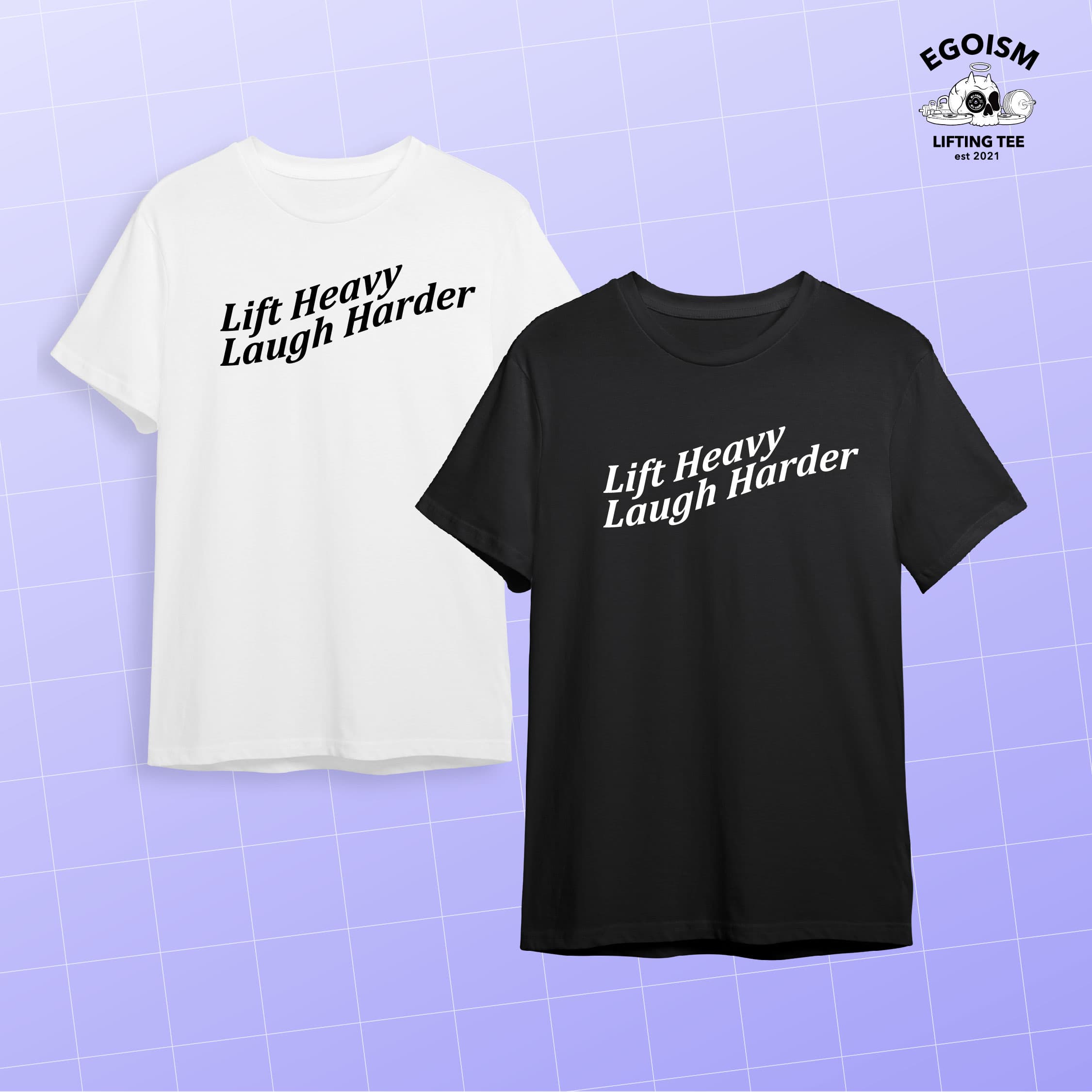lift heavy laugh tshirt 4