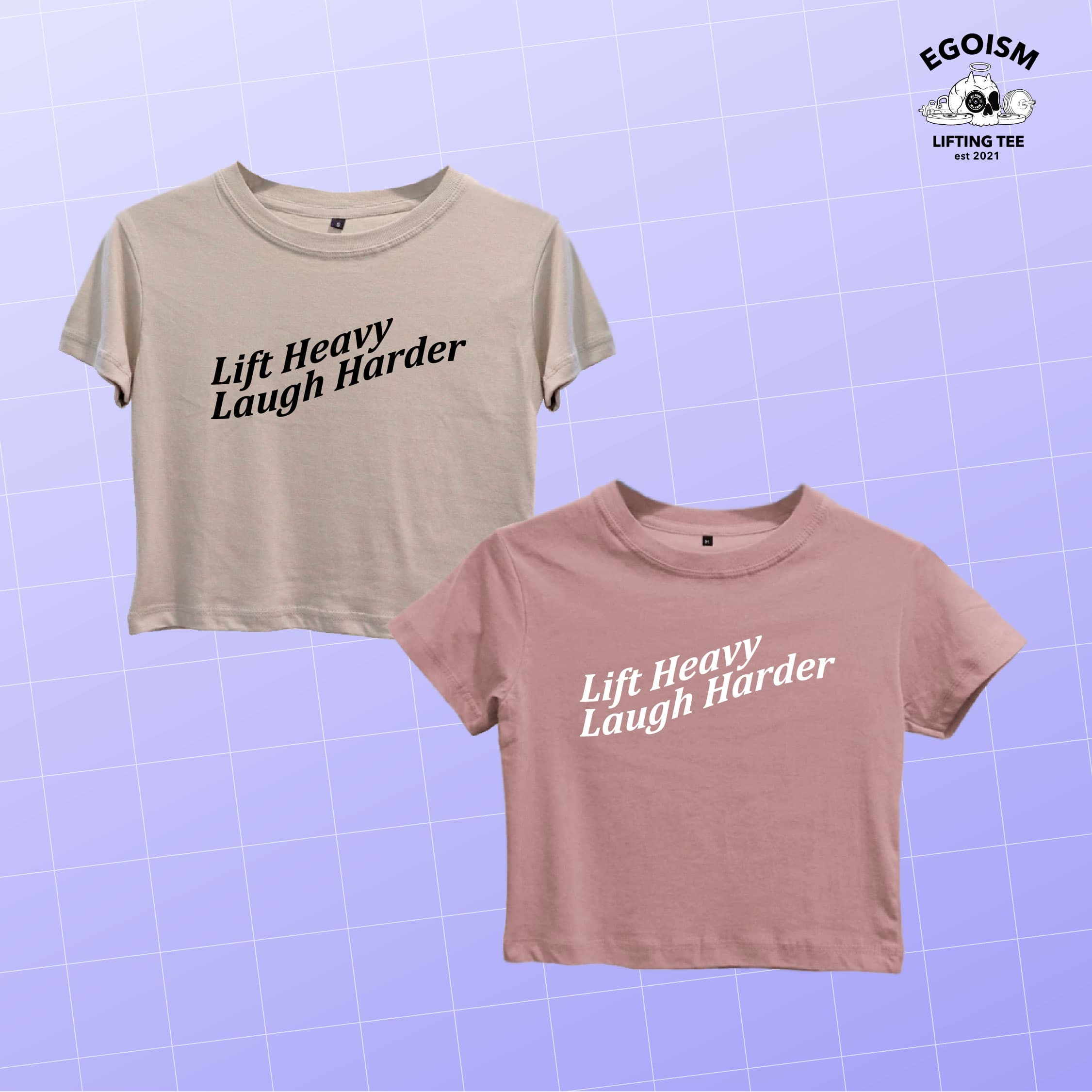 lift heavy laugh tshirt 6