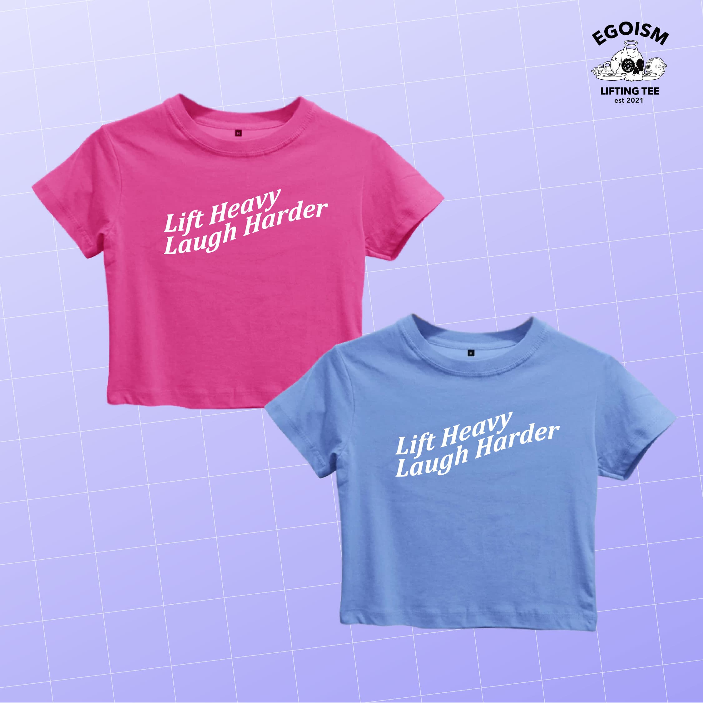 lift heavy laugh tshirt 8