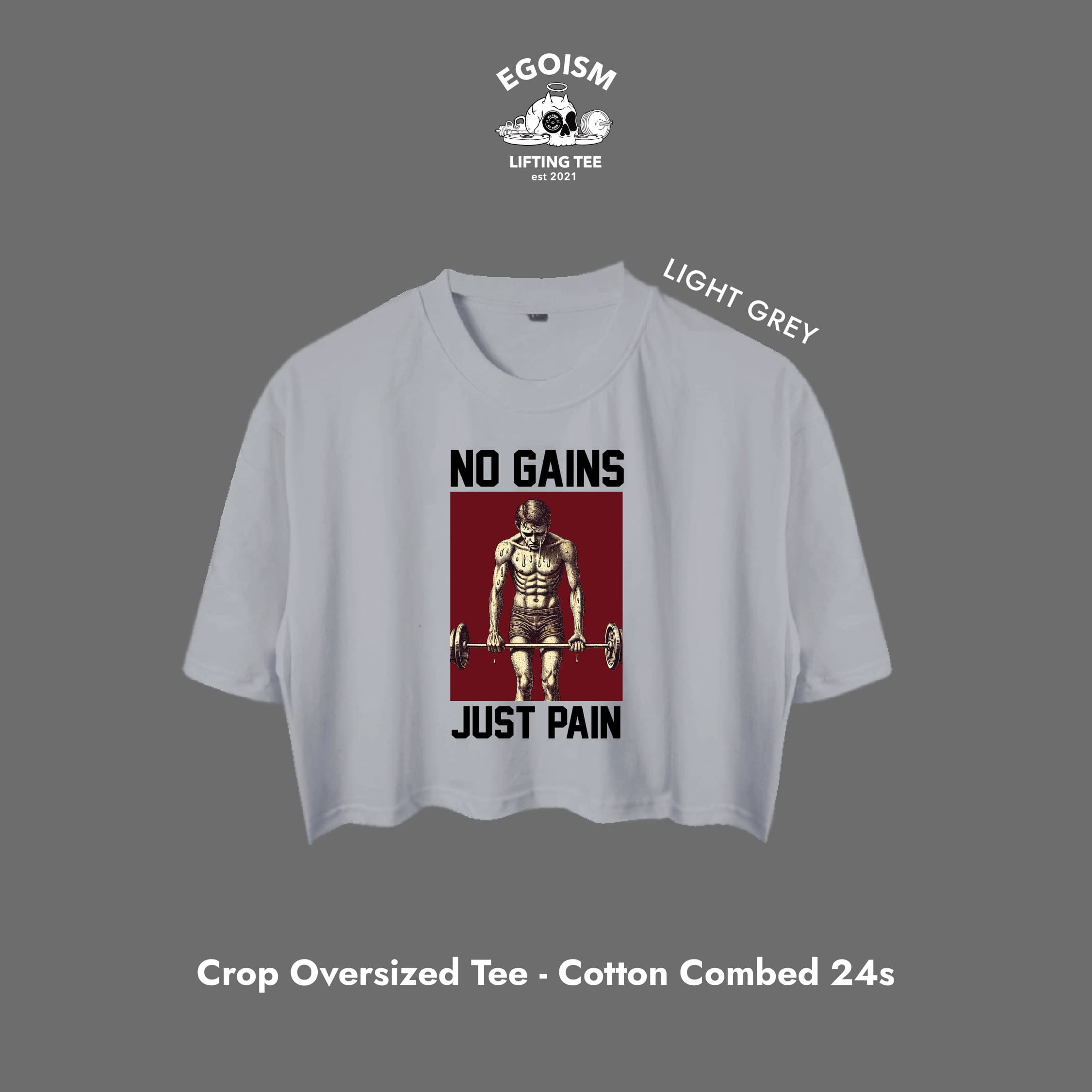 no gains tshirt 4