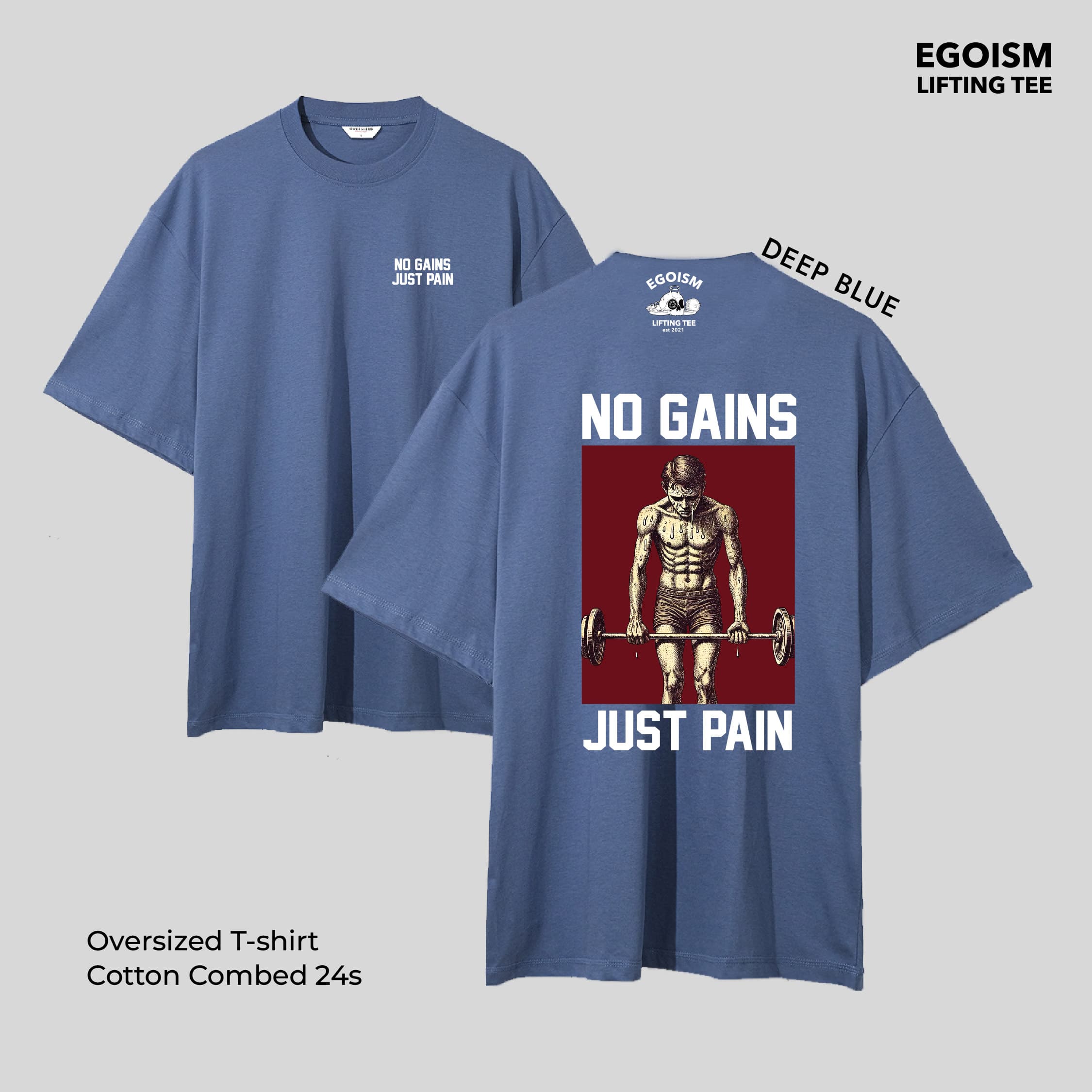 no gains tshirt 29