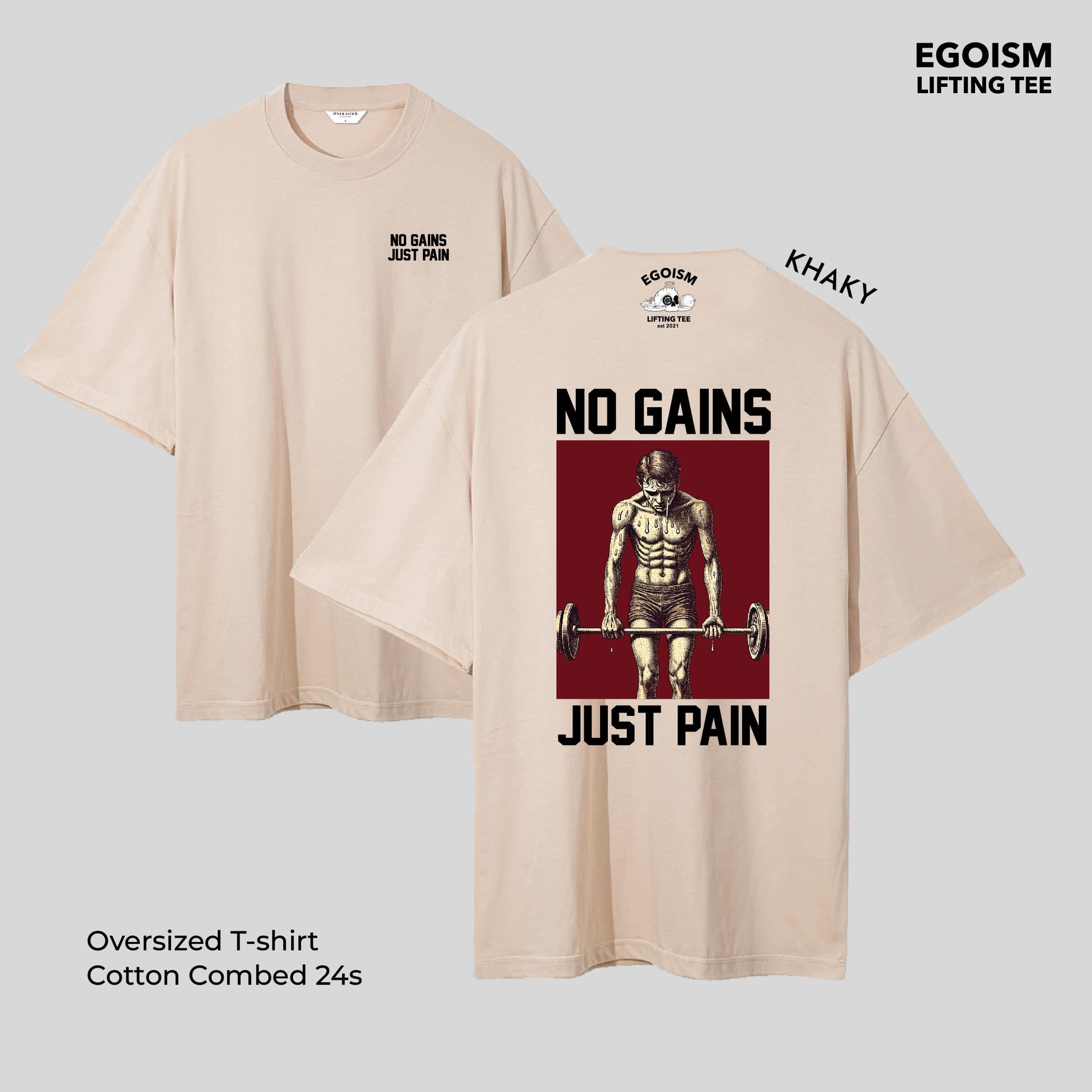 no gains tshirt 31
