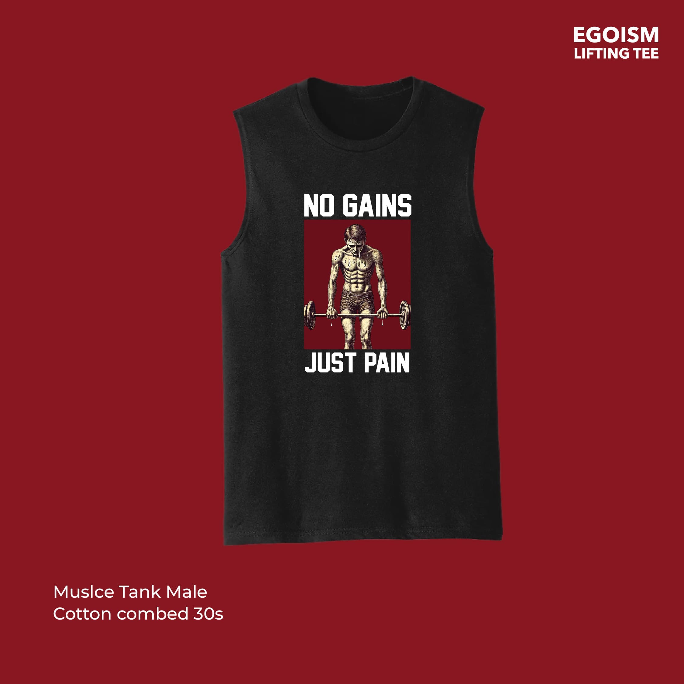no gains tshirt 41
