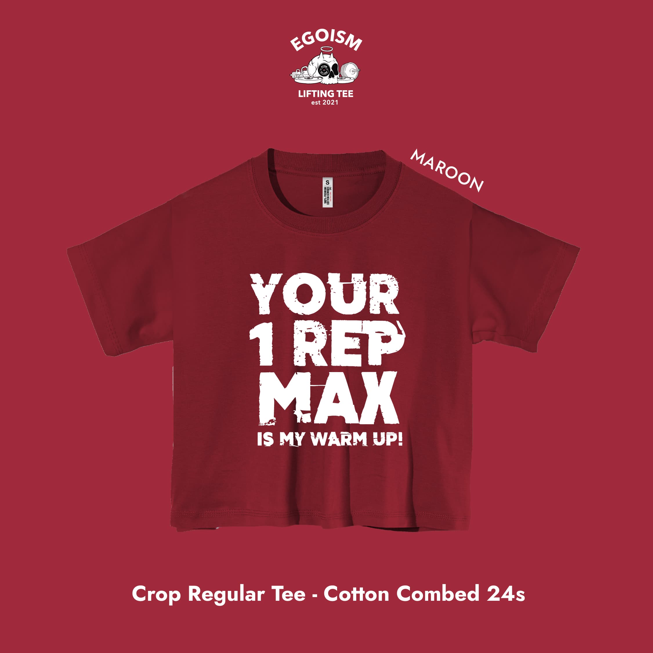 one rep max tshirt 20